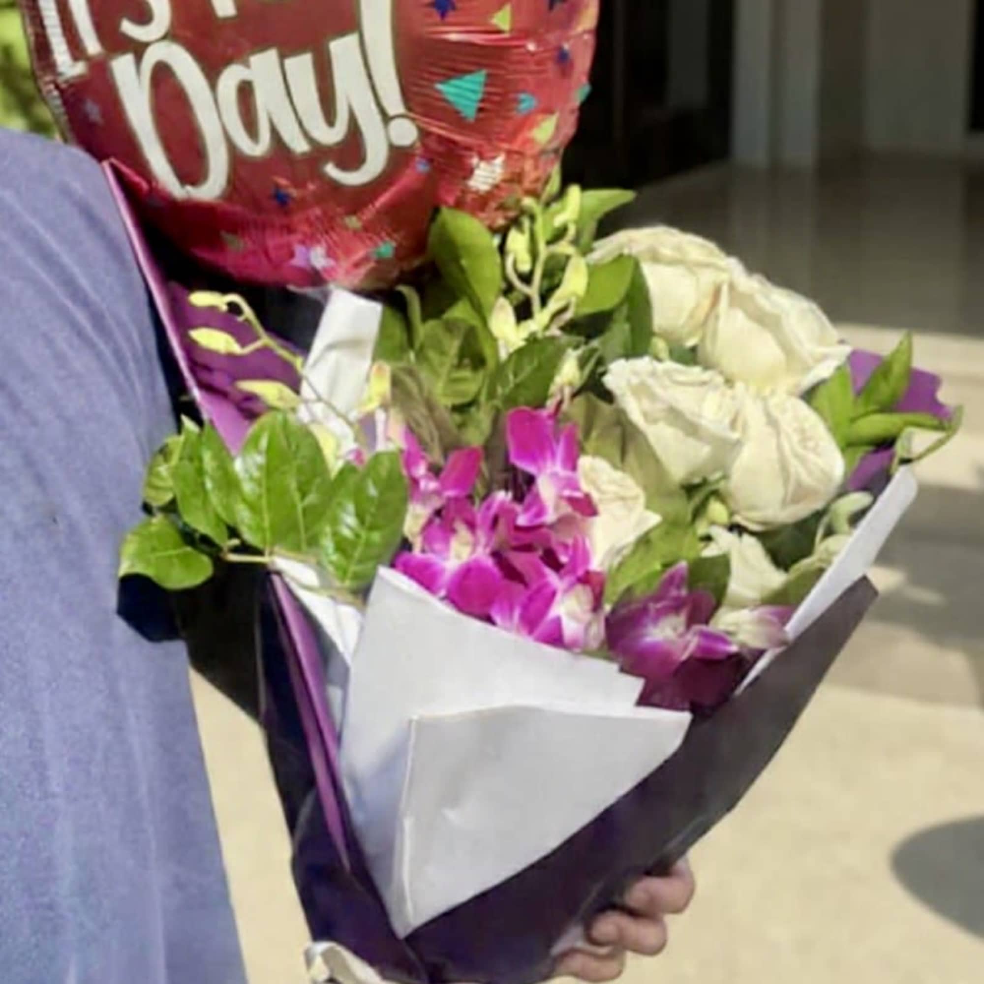 Say more than just "Happy Birthday" or "Happy Anniversary" with this vibrant