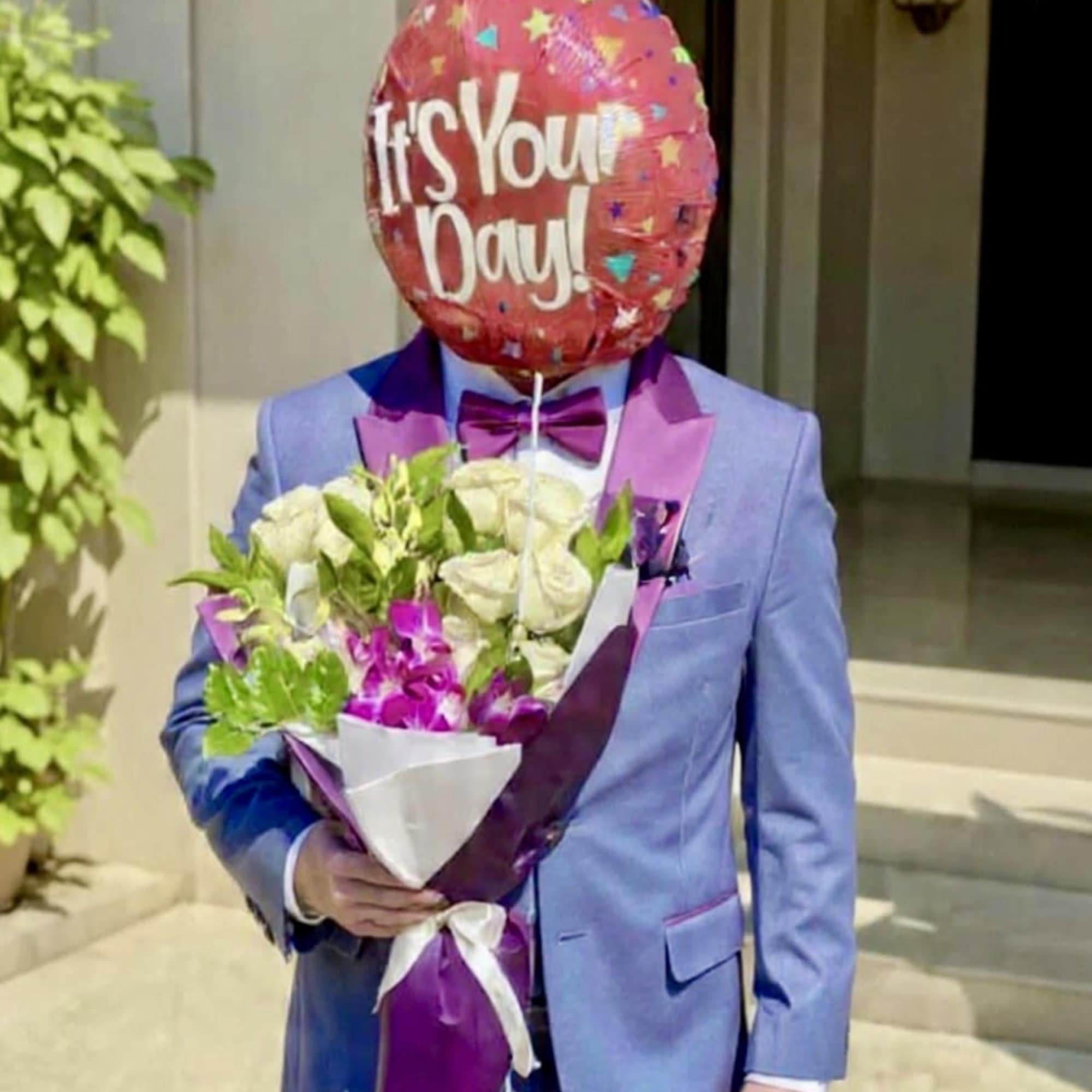 Say more than just "Happy Birthday" or "Happy Anniversary" with this vibrant