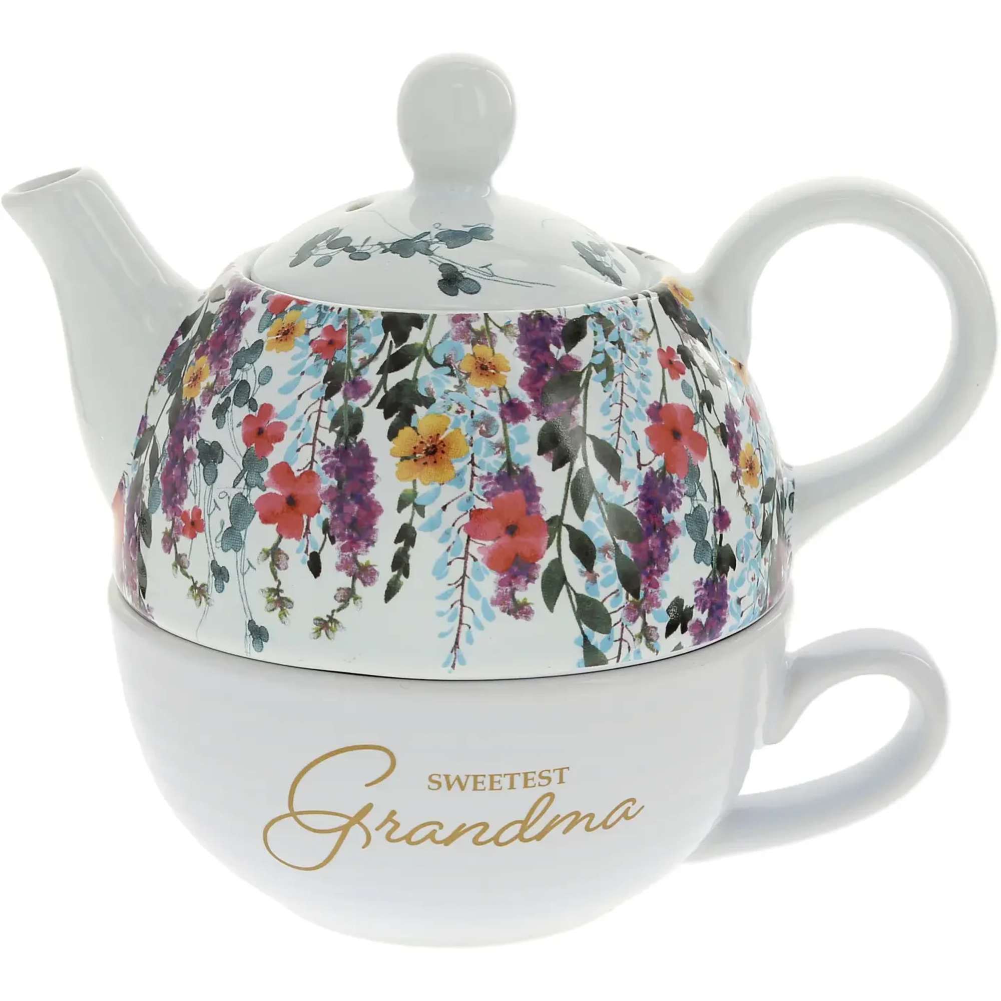 This beautifully crafted 2-piece tea-for-one set is made from premium stoneware, ensuring, photo 2 of 2