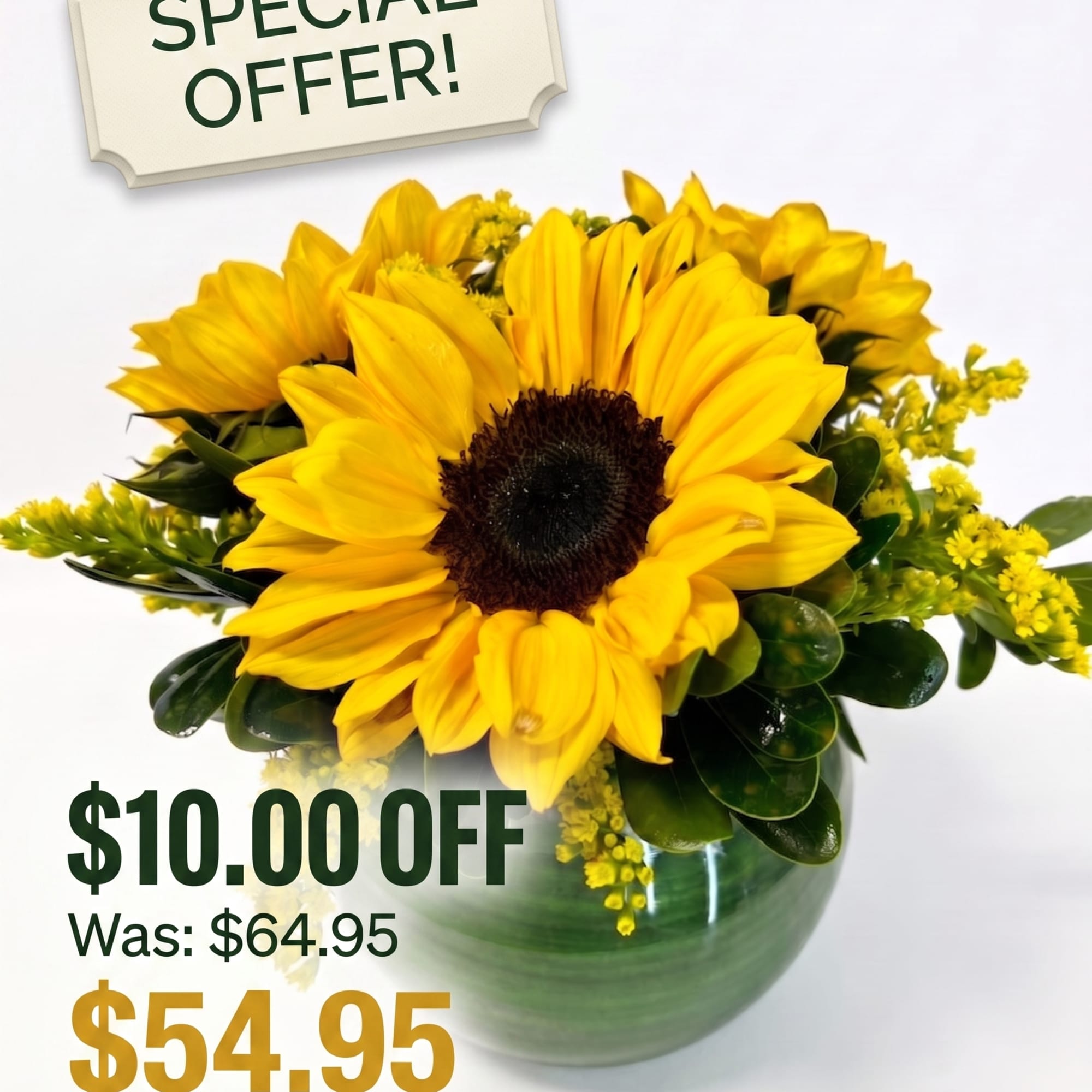 Sunflower Sunshine Bouquet adds a burst of happiness to any event or