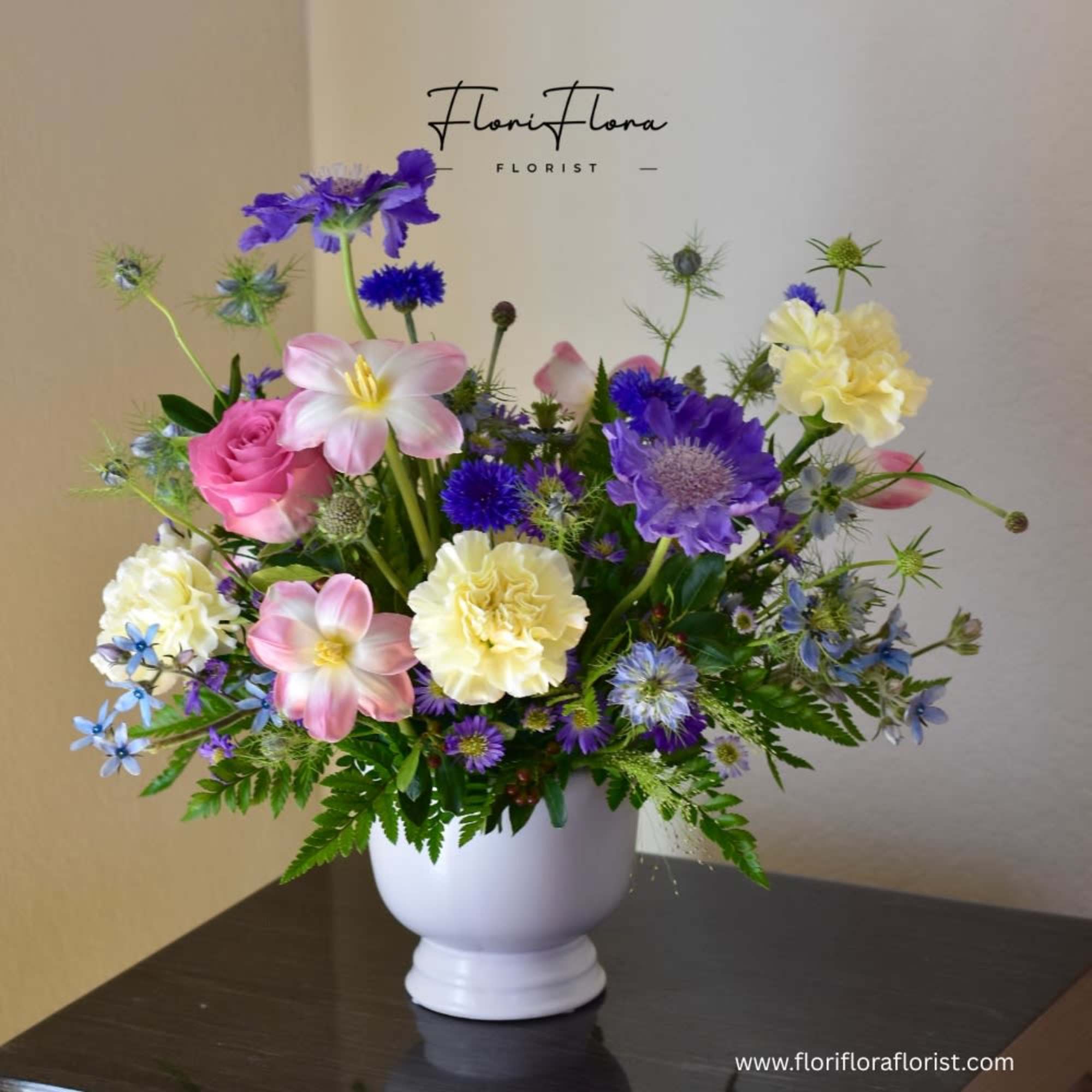 Love You, Mom is a heartfelt Mother&rsquo;s Day arrangement created to celebrate