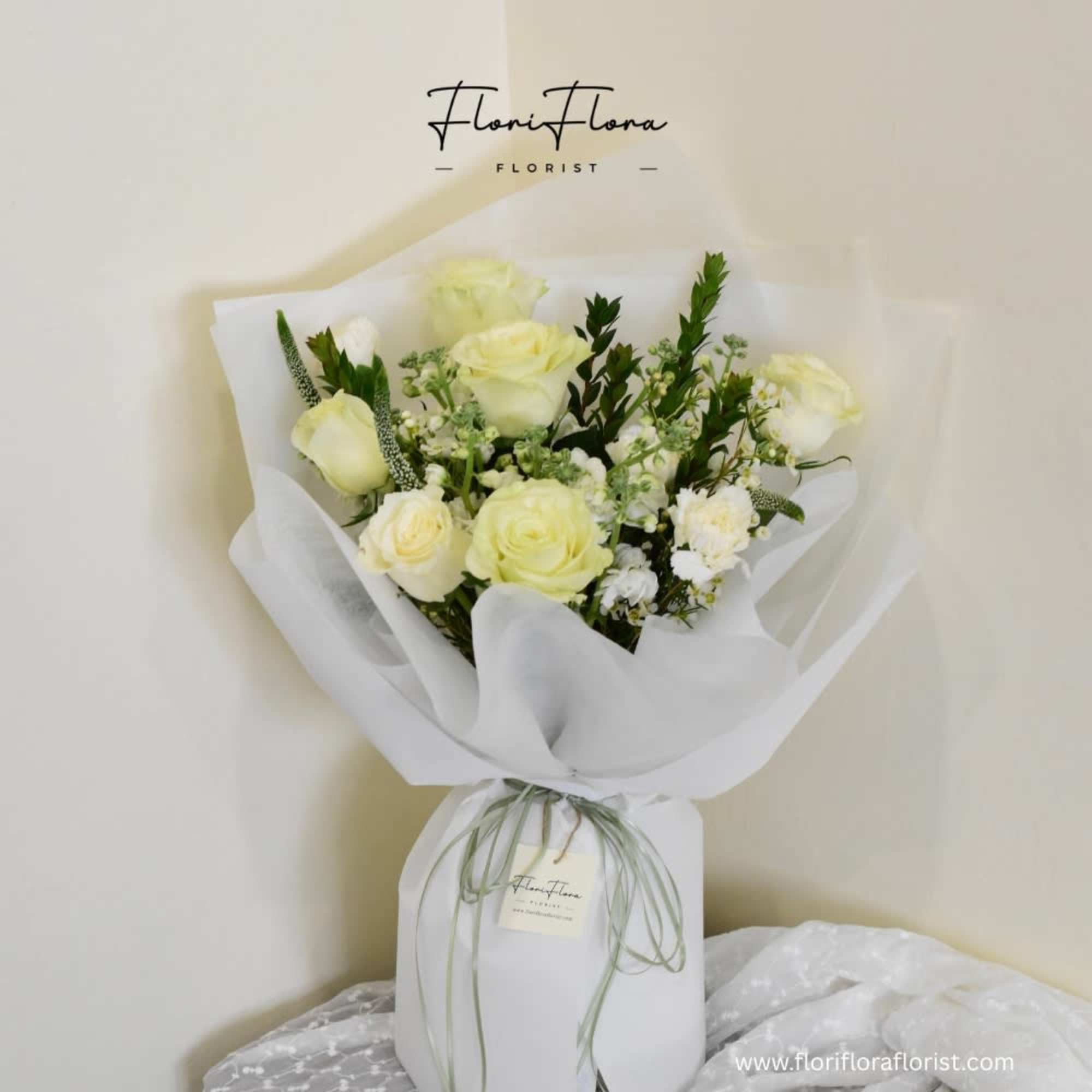 In My Heart is a soft, elegant bouquet that feels like a