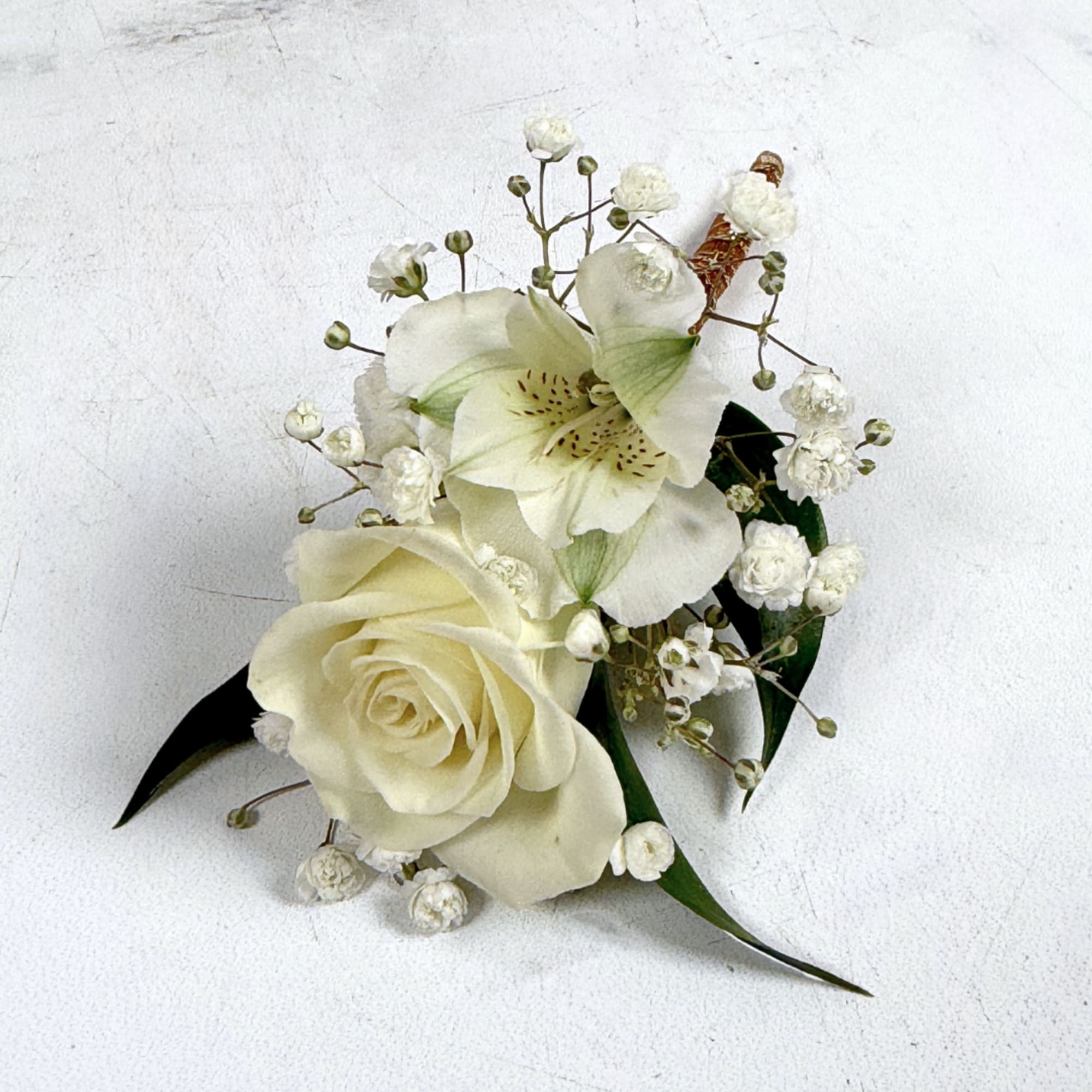 Our Elegant Ivory Boutonniere puts a subtle, but exciting spin on the, photo 3 of 3