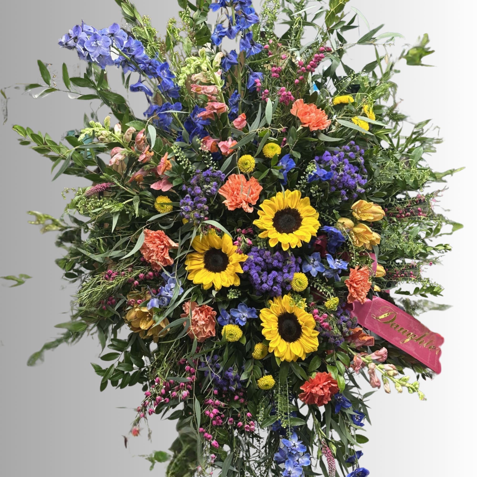 Bouquets will be delivered approximately as pictured.