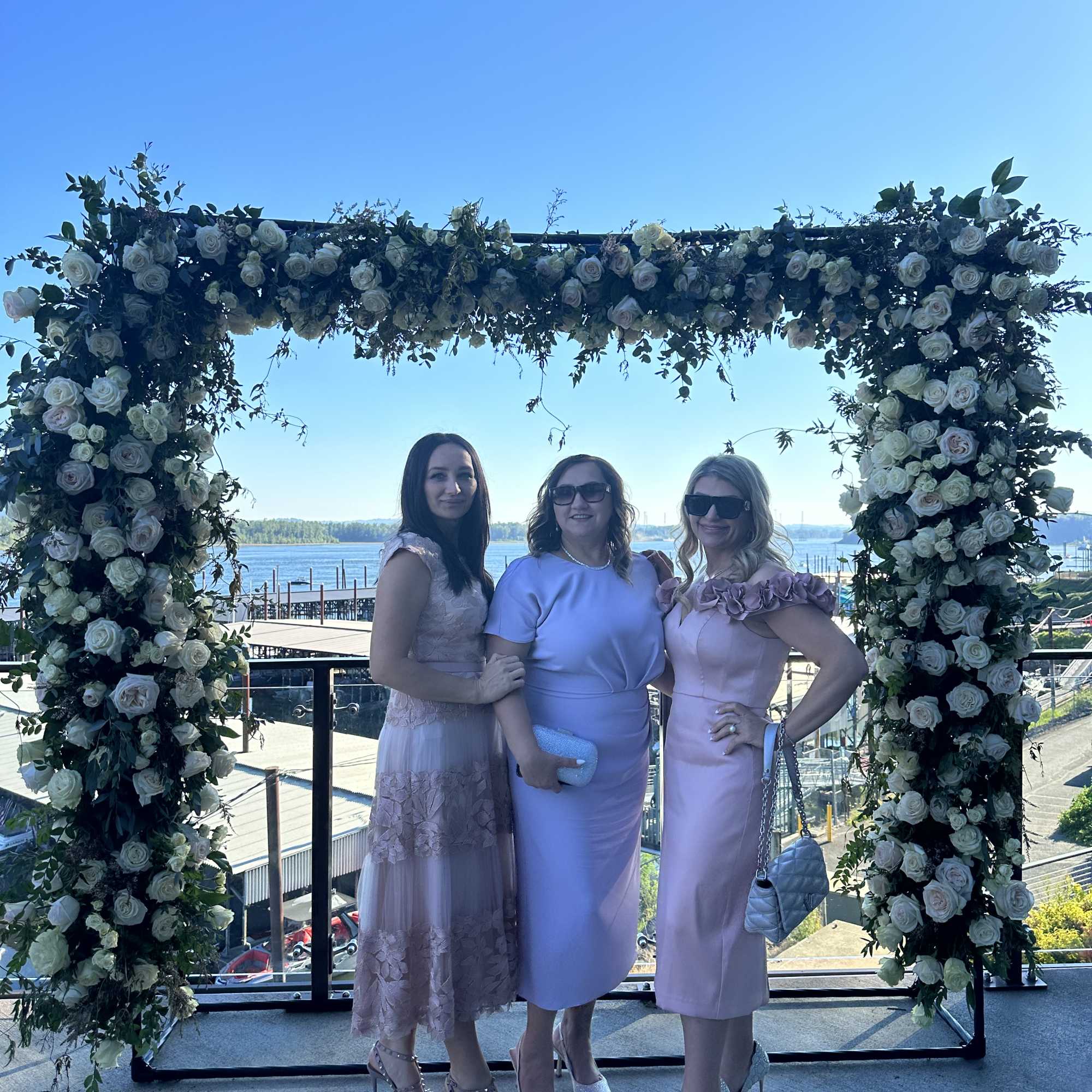 A breathtaking 10 by 8 ft ,floral arch with lush premium blooms, photo 9 of 9