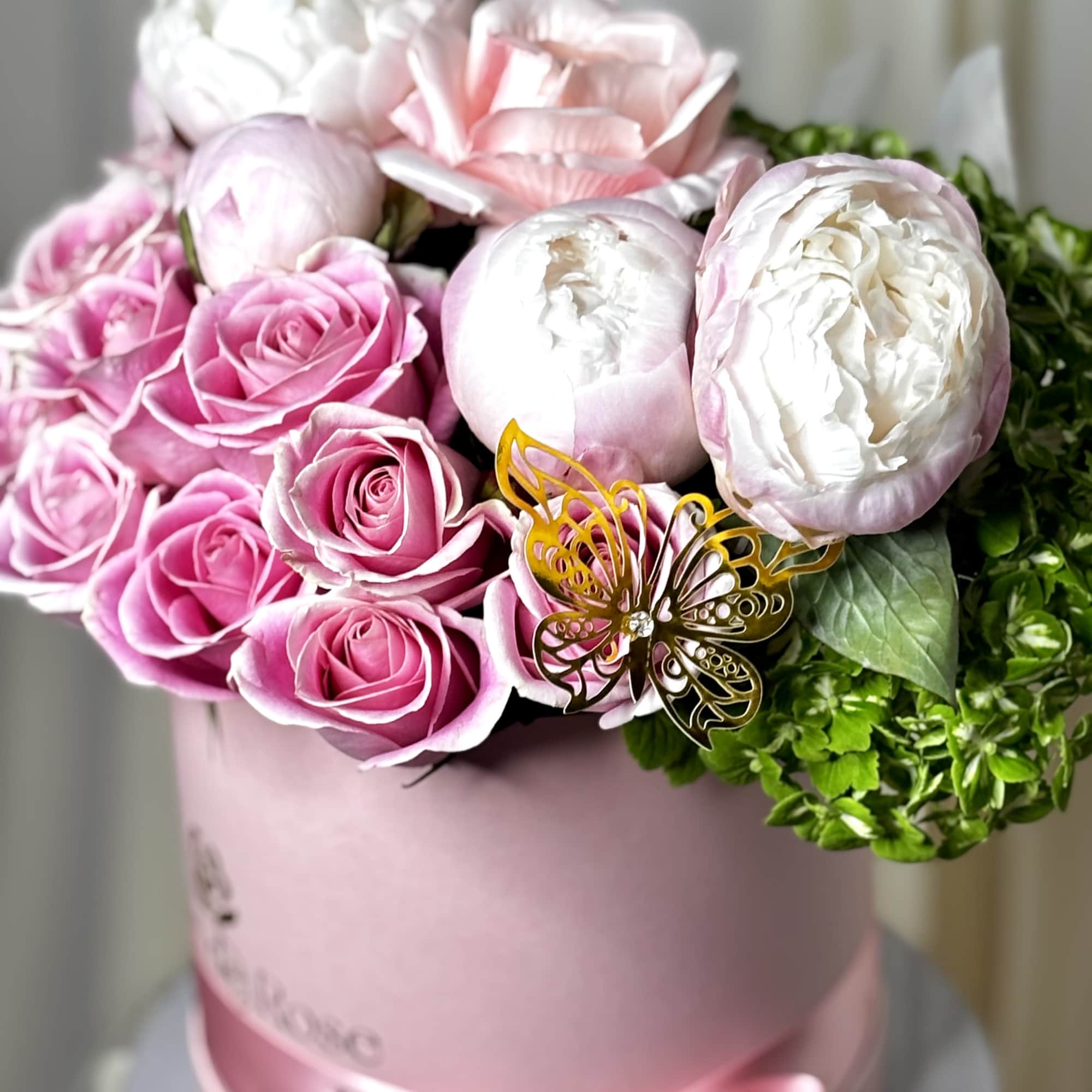A luxurious floral box designed to celebrate Mom in the most elegant, photo 2 of 2