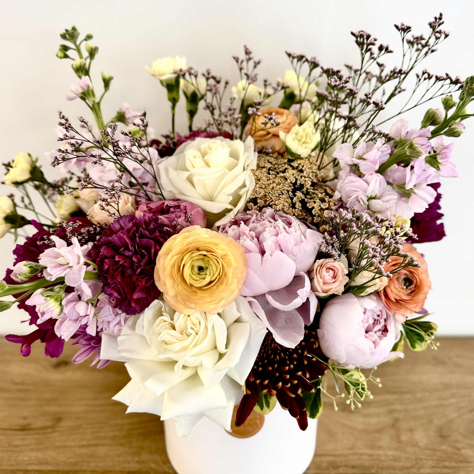 A radiant burst of color and texture, Flora Luxe is a lush