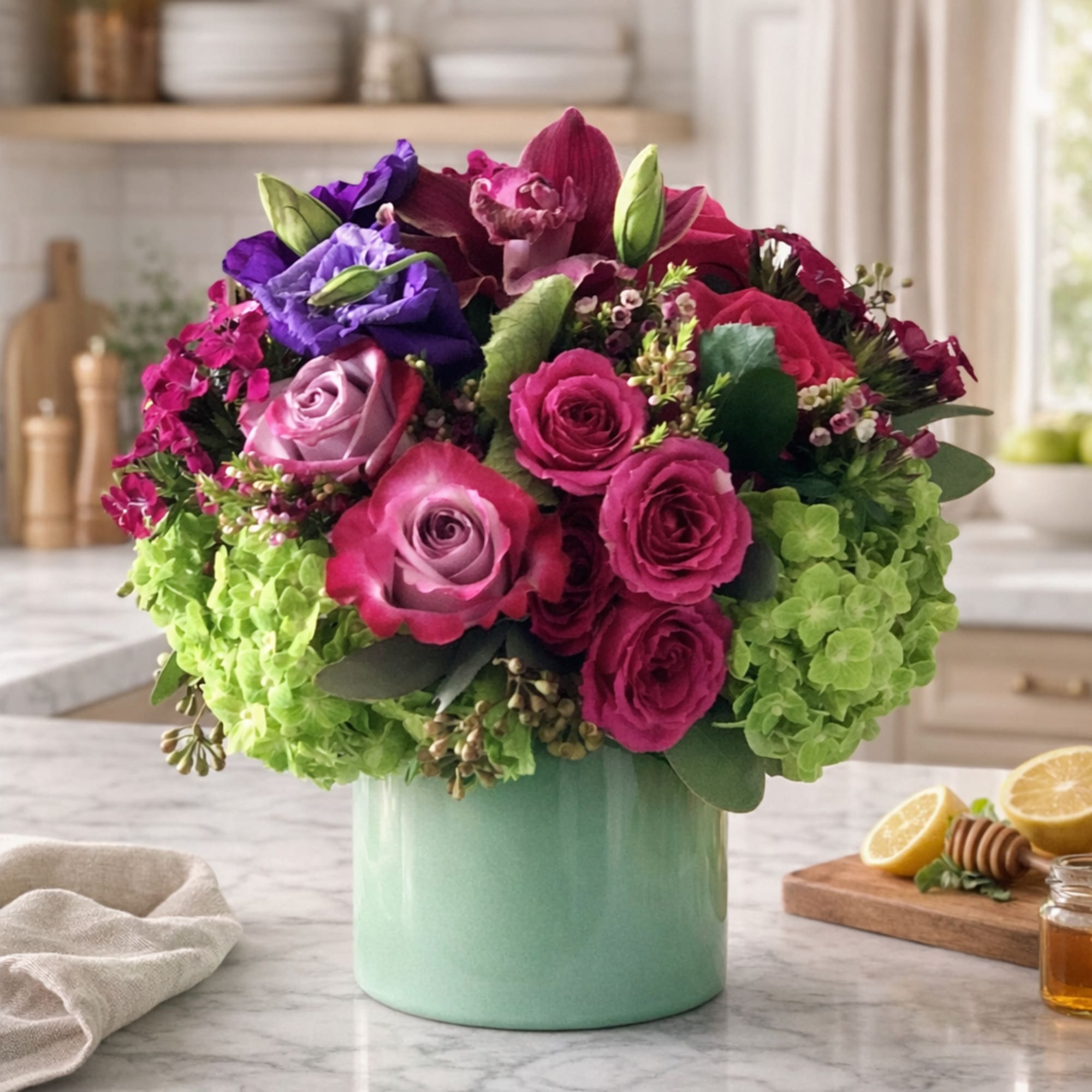 Sweet Affection is a lush, garden-inspired arrangement designed to make a lasting, photo 2 of 2