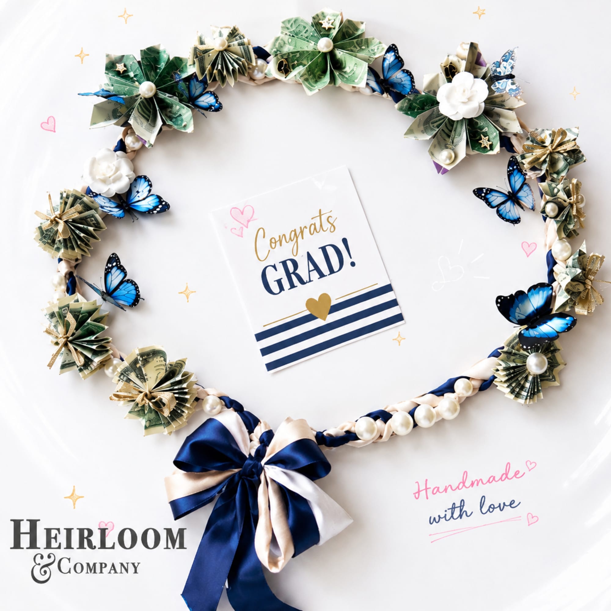 Please note colors and accents can be customized 

Handcrafted from real folded