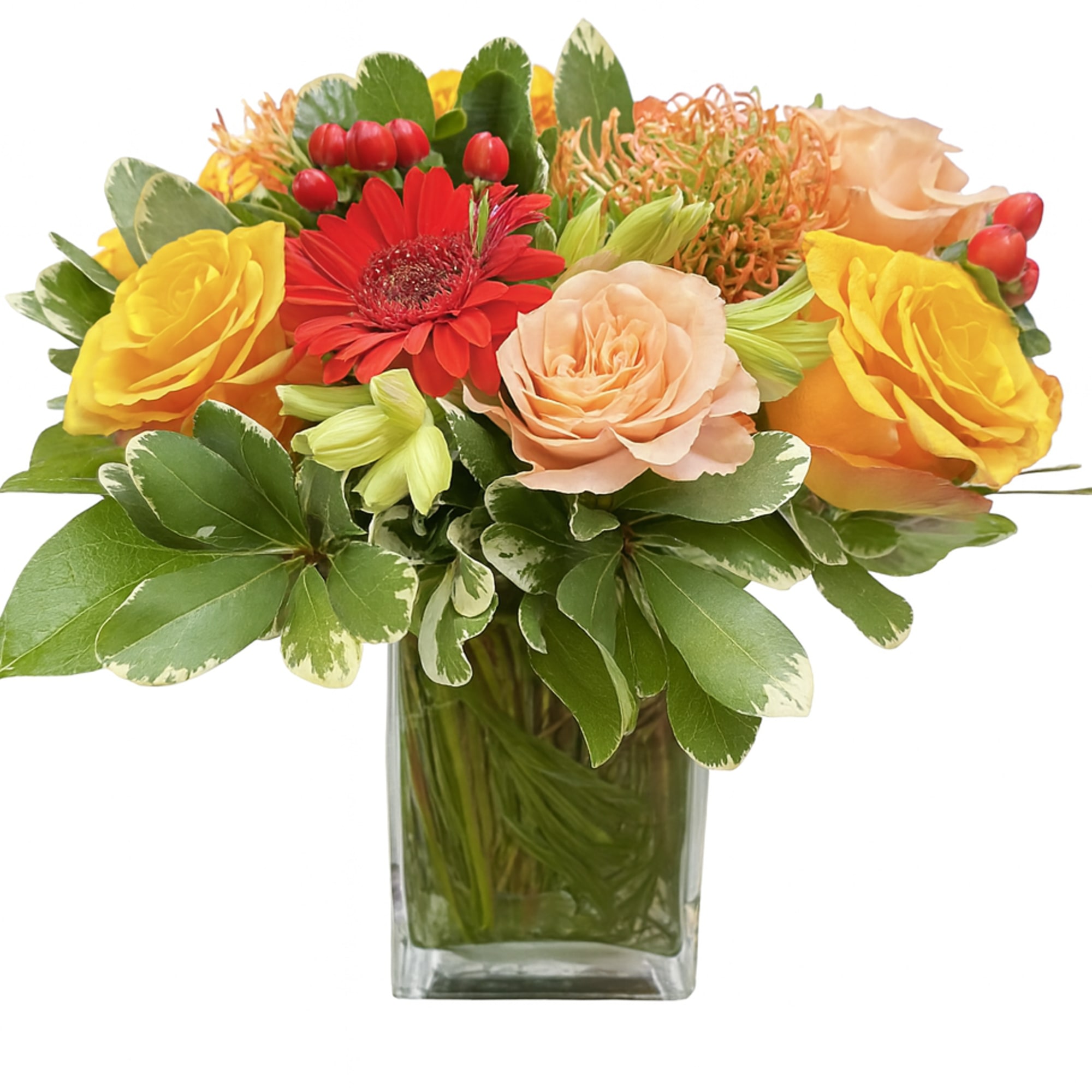 Bright and cheery. Designed to brighten up anyone's day.

