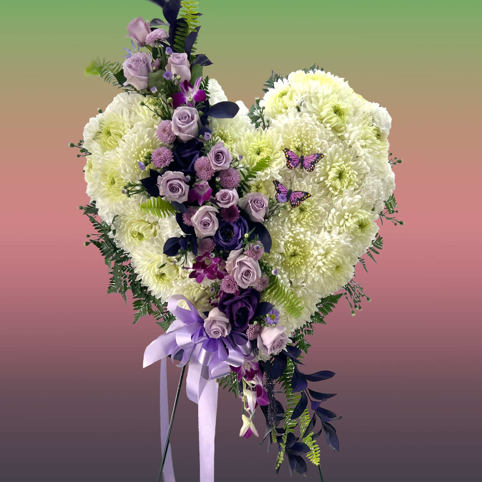 The Not Forgotten Sympathy Bundle offers a grand, beautifully coordinated presentation designed, photo 4 of 6