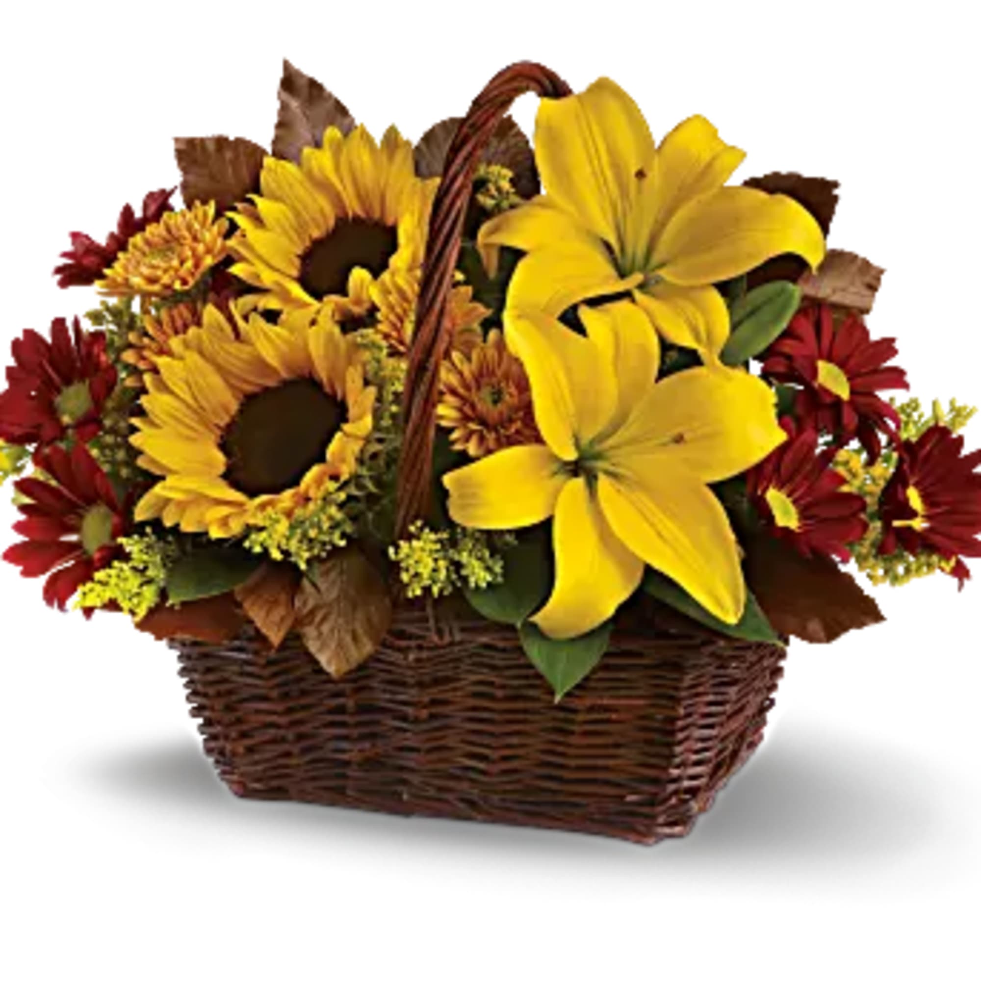 Send warm autumn sunshine to a special friend or relative with this