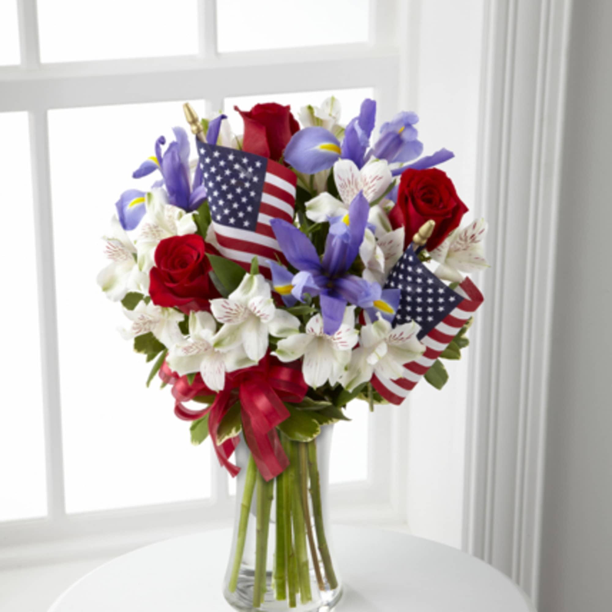 Unity Bouquet sparks the hearts of all Americans with its patriotic beauty