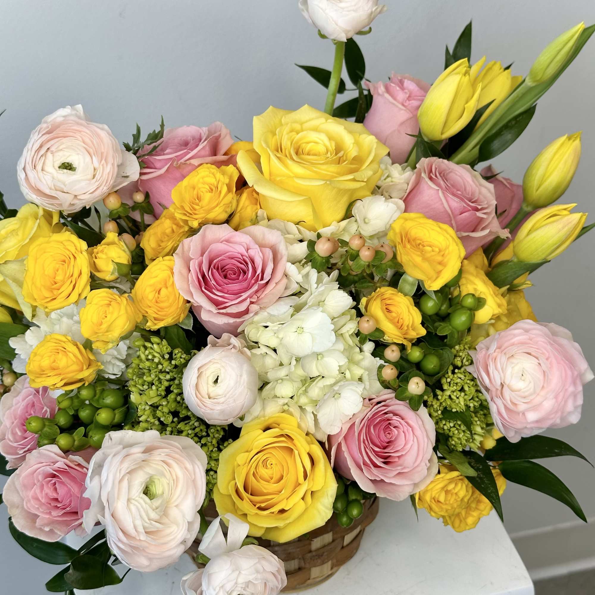 Embrace the joy of renewal with our Spring Time floral arrangement &ndash;, photo 2 of 2
