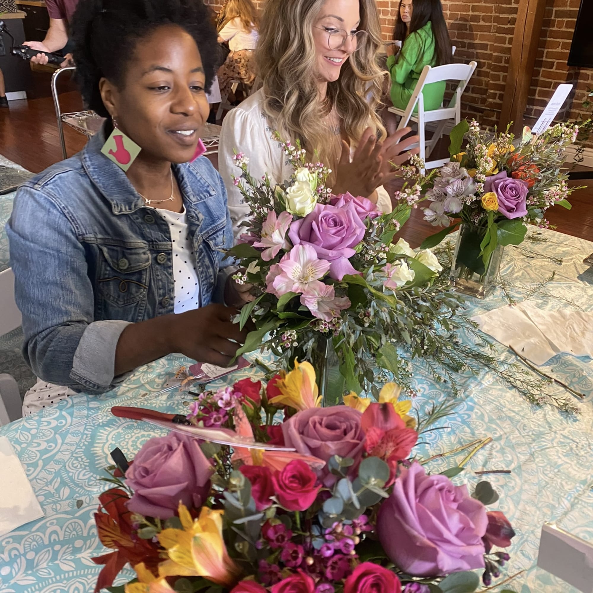 Join us for a fun and creative in-person floral workshop where you'll, photo 3 of 7