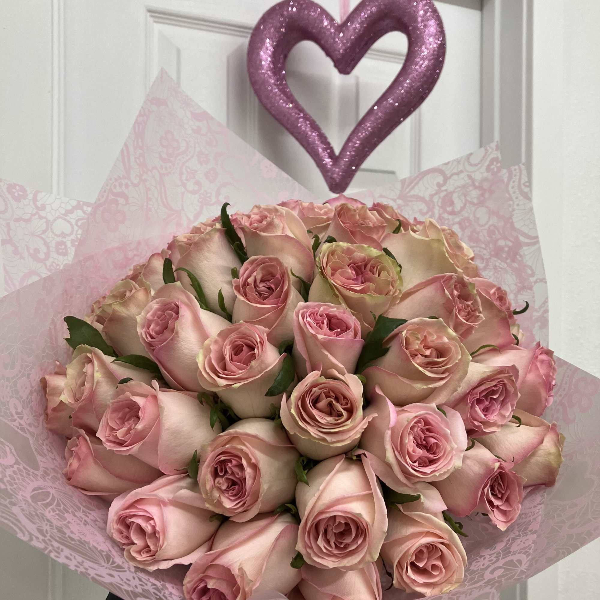 Pink Ramo Buchon in Long Beach, CA | 710 Flower Shop