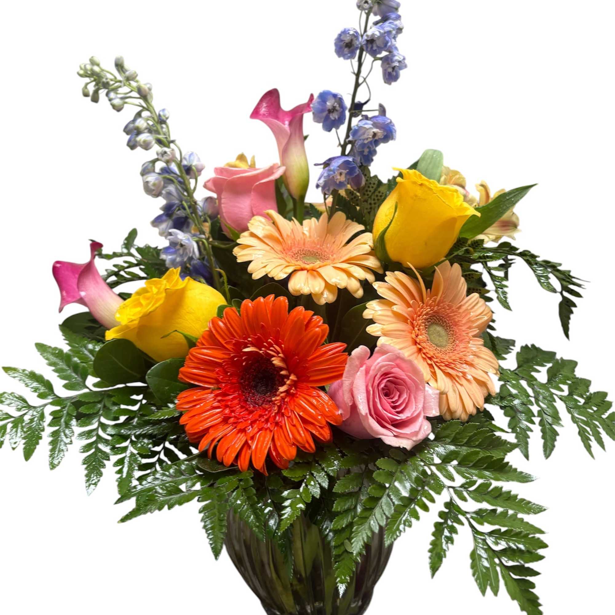 Neon Lights delivers an unforgettable burst of color-perfect as a birthday bouquet, photo 2 of 2