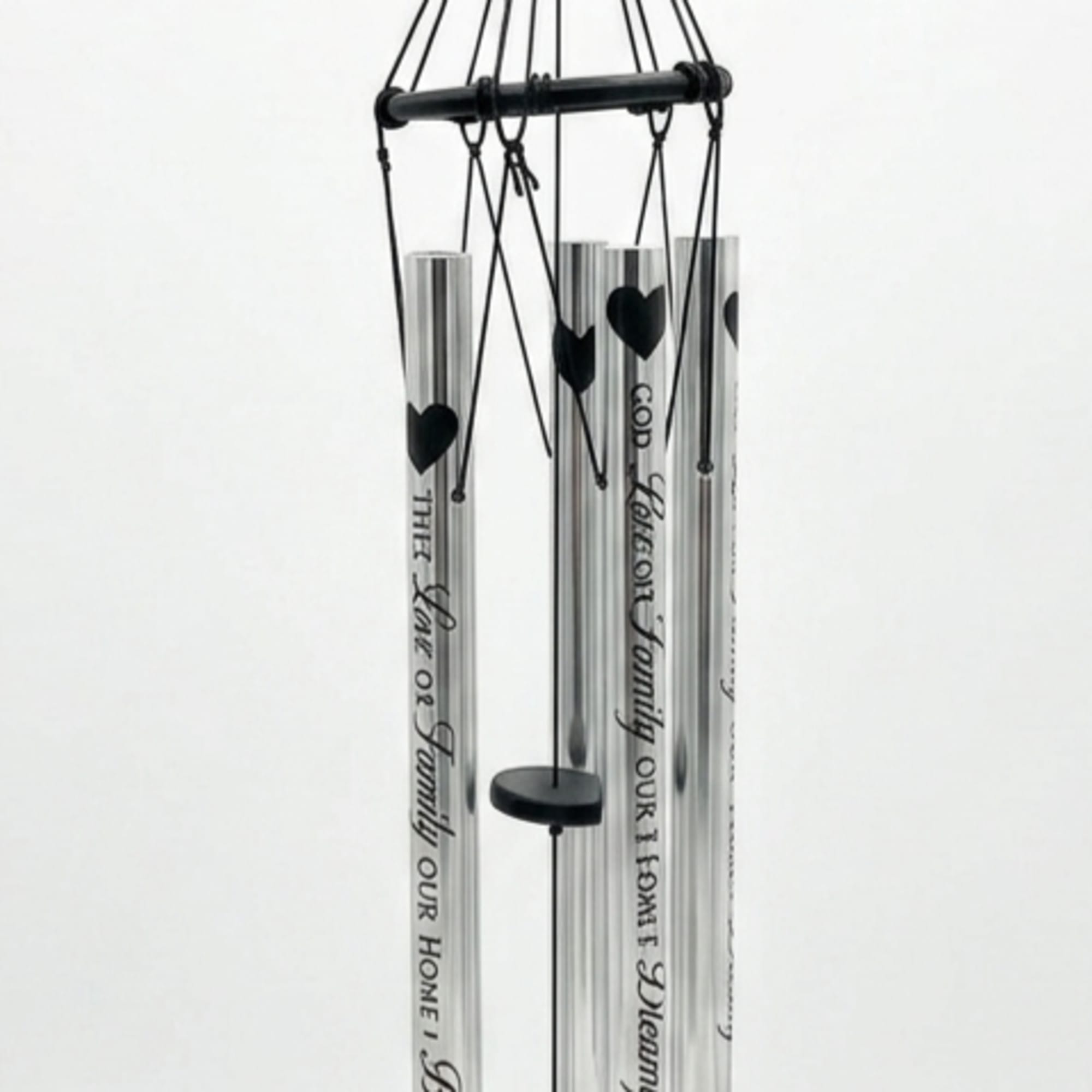 A graceful, faith‑centered memorial wind chime that speaks to comfort and remembrance-perfect