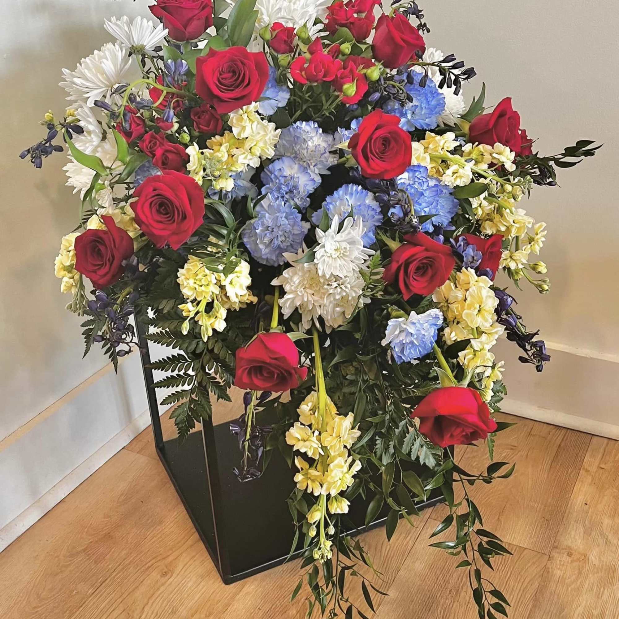 Honor your loved one with a beautiful, heartfelt tribute. Our custom casket, photo 3 of 8