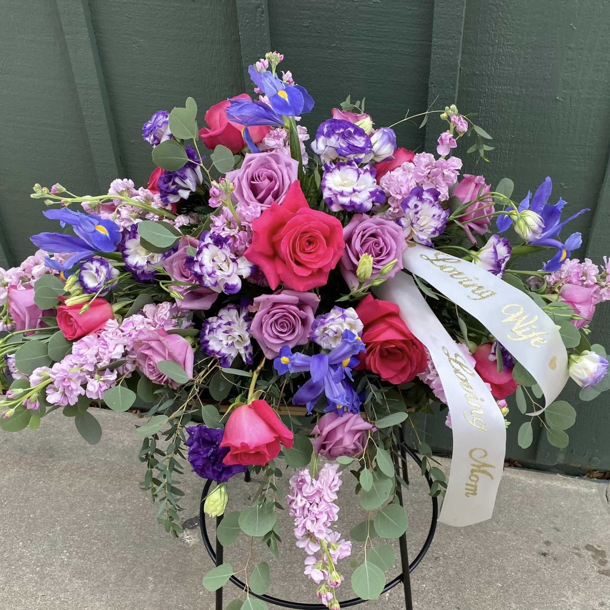 Honor your loved one with a beautiful, heartfelt tribute. Our custom casket, photo 4 of 8
