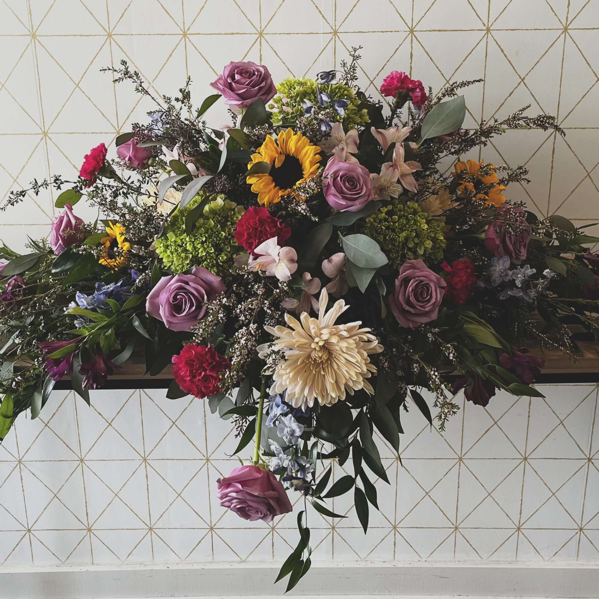 Honor your loved one with a beautiful, heartfelt tribute. Our custom casket, photo 8 of 8