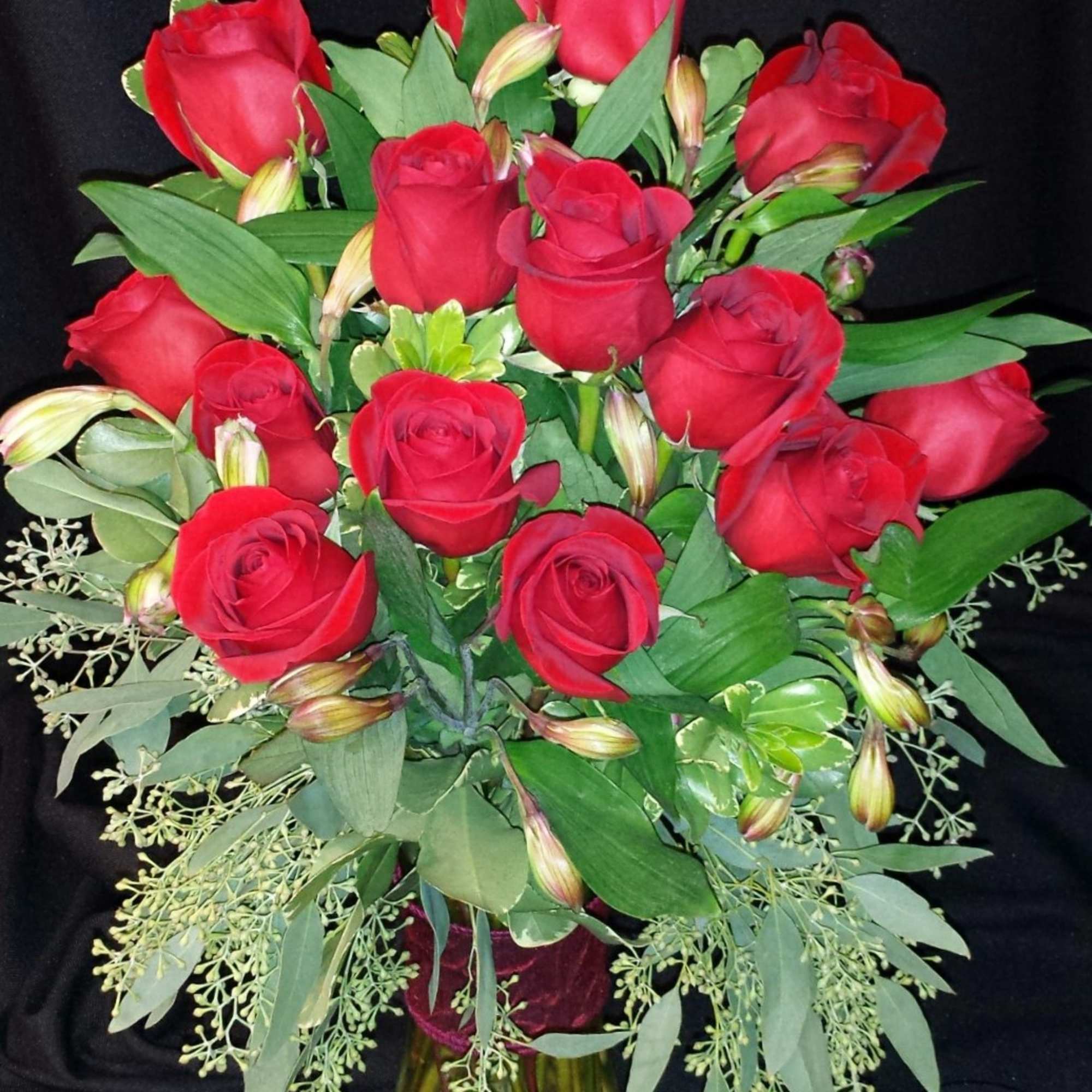 Compare our premium medium stem roses to any other florist and you'll, photo 2 of 2