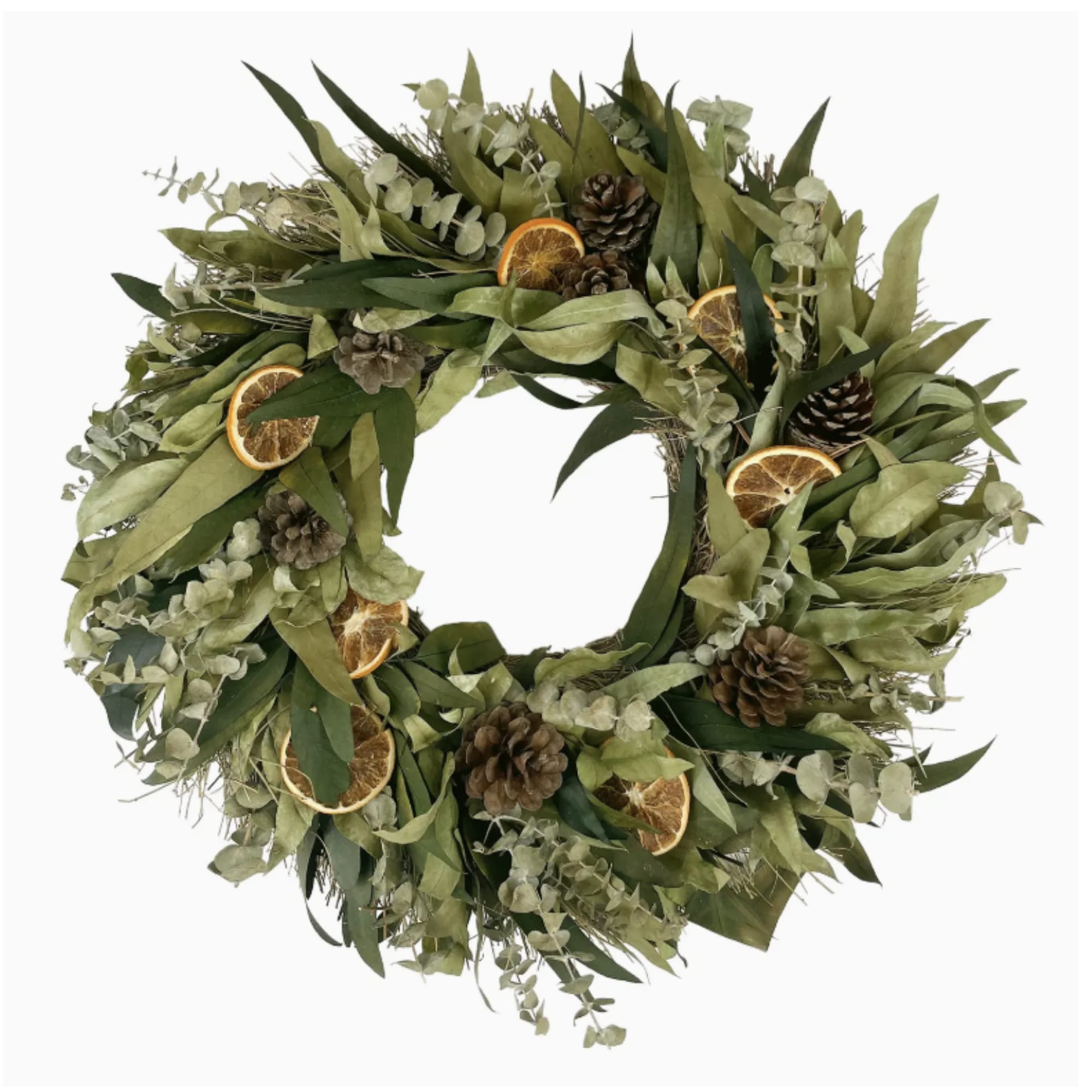 A festive wreath that can both transition in and out of the