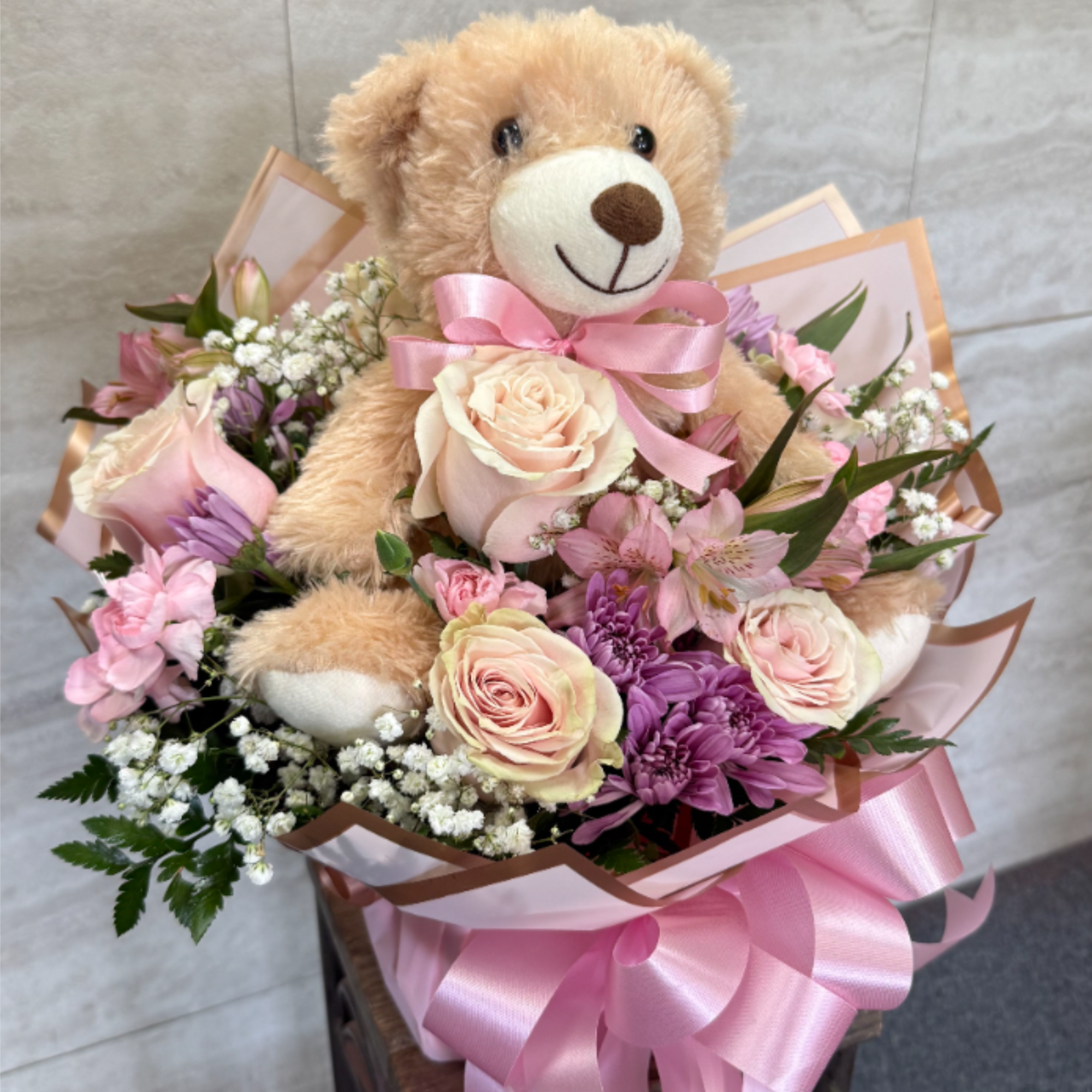 Little Princess Blooms is the perfect arrangement to celebrate a newborn baby