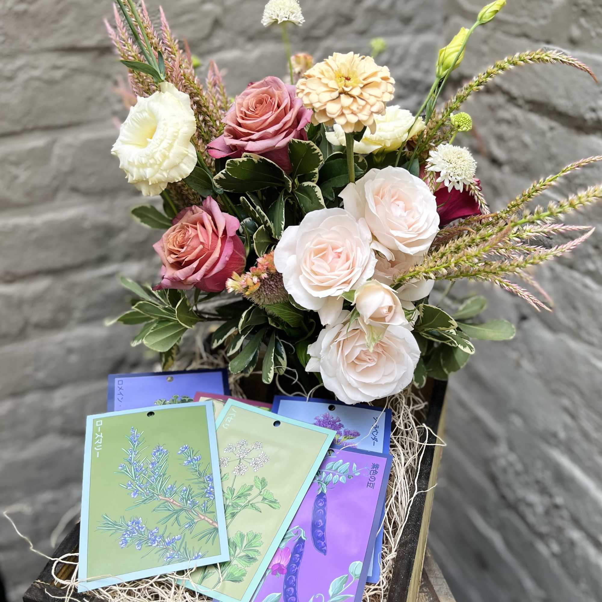 A beautiful bounty of flowers for now... and later!  A handmade, photo 2 of 3
