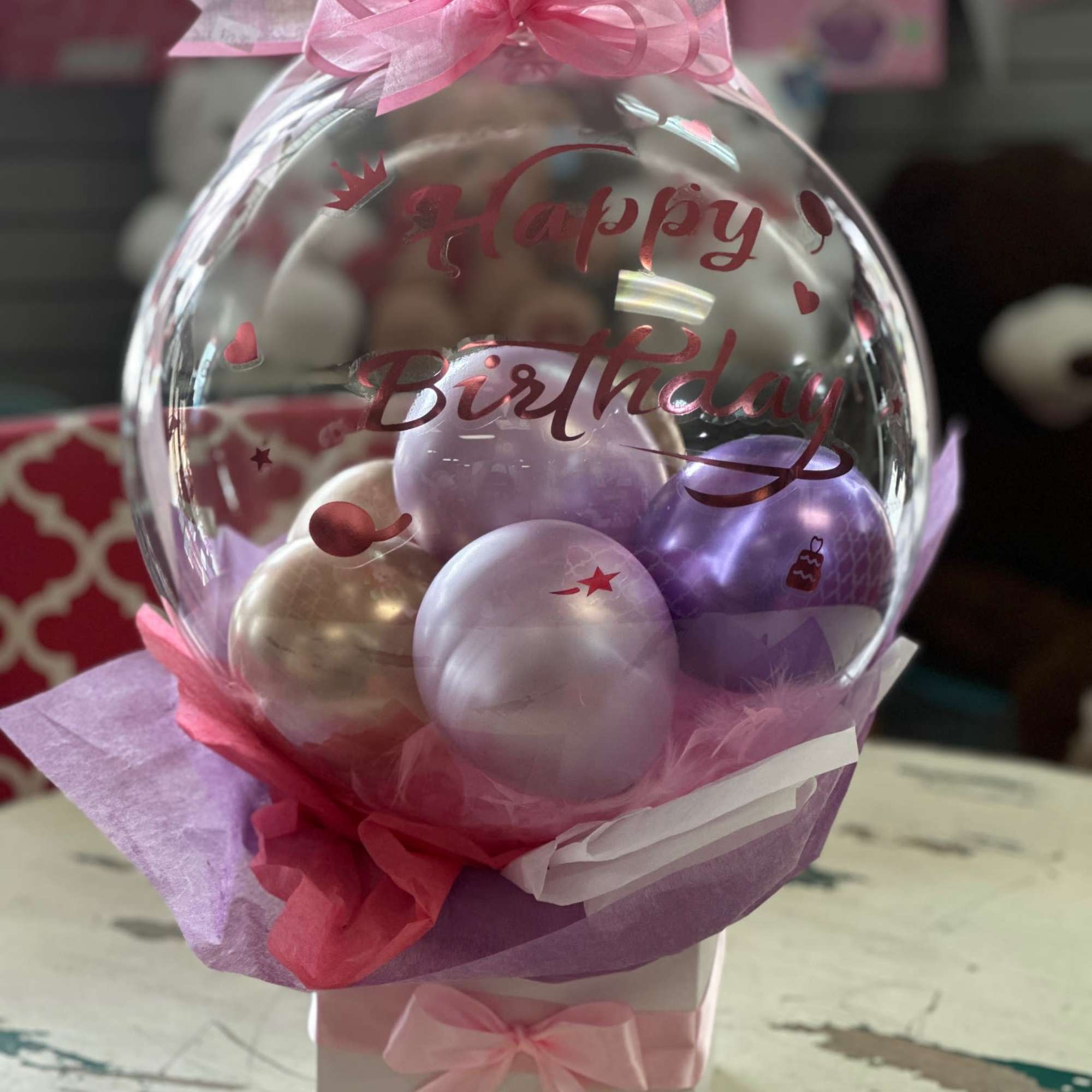 Make their birthday extra special with this adorable and unique balloon gift.