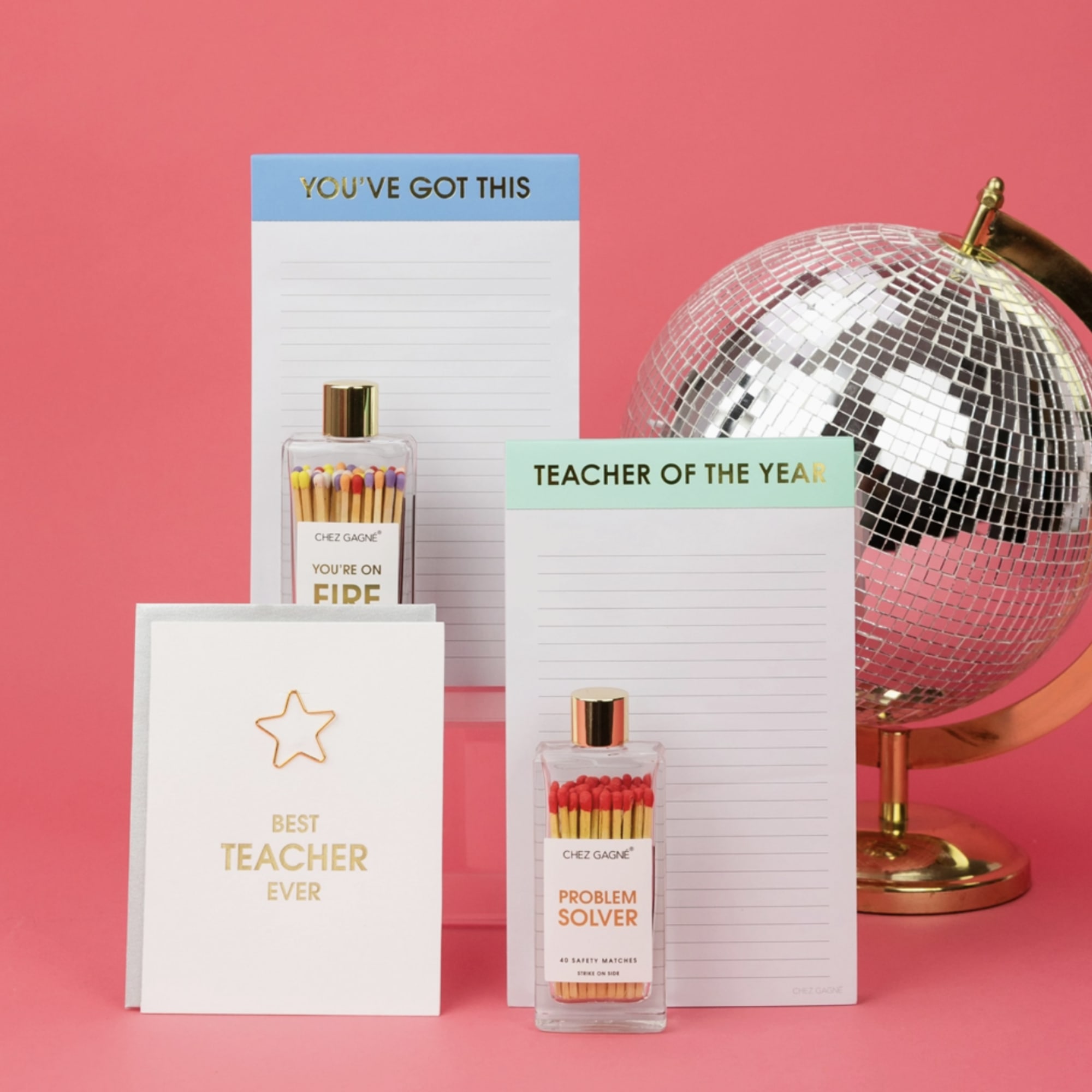 The Teacher Of The Year Notepad is a desk essential that celebrates, photo 2 of 2