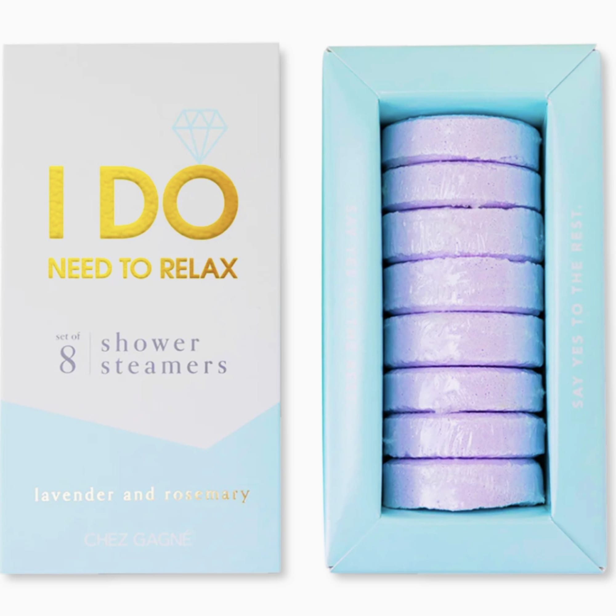 The I Do Need To Relax Lavender + Rosemary Shower Steamers are