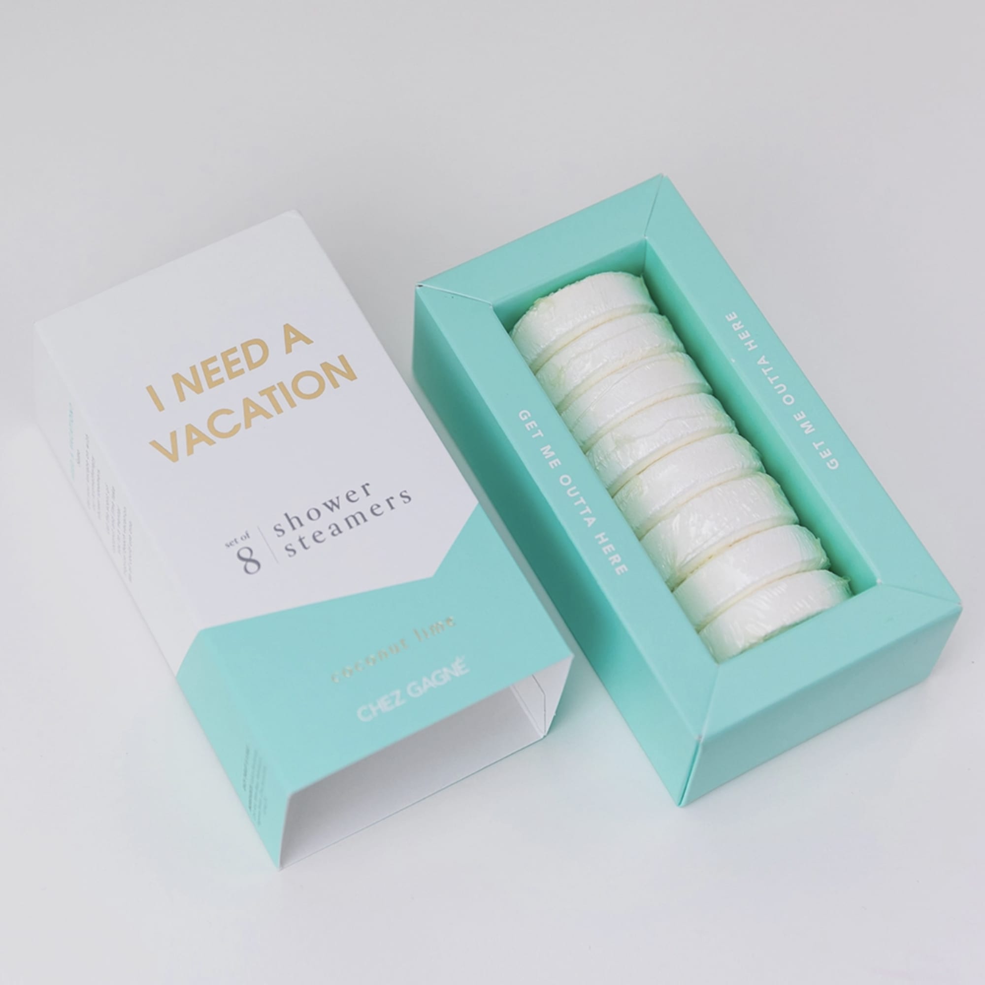 The I Need A Vacation Coconut Lime Shower Steamers bring the beach, photo 3 of 3
