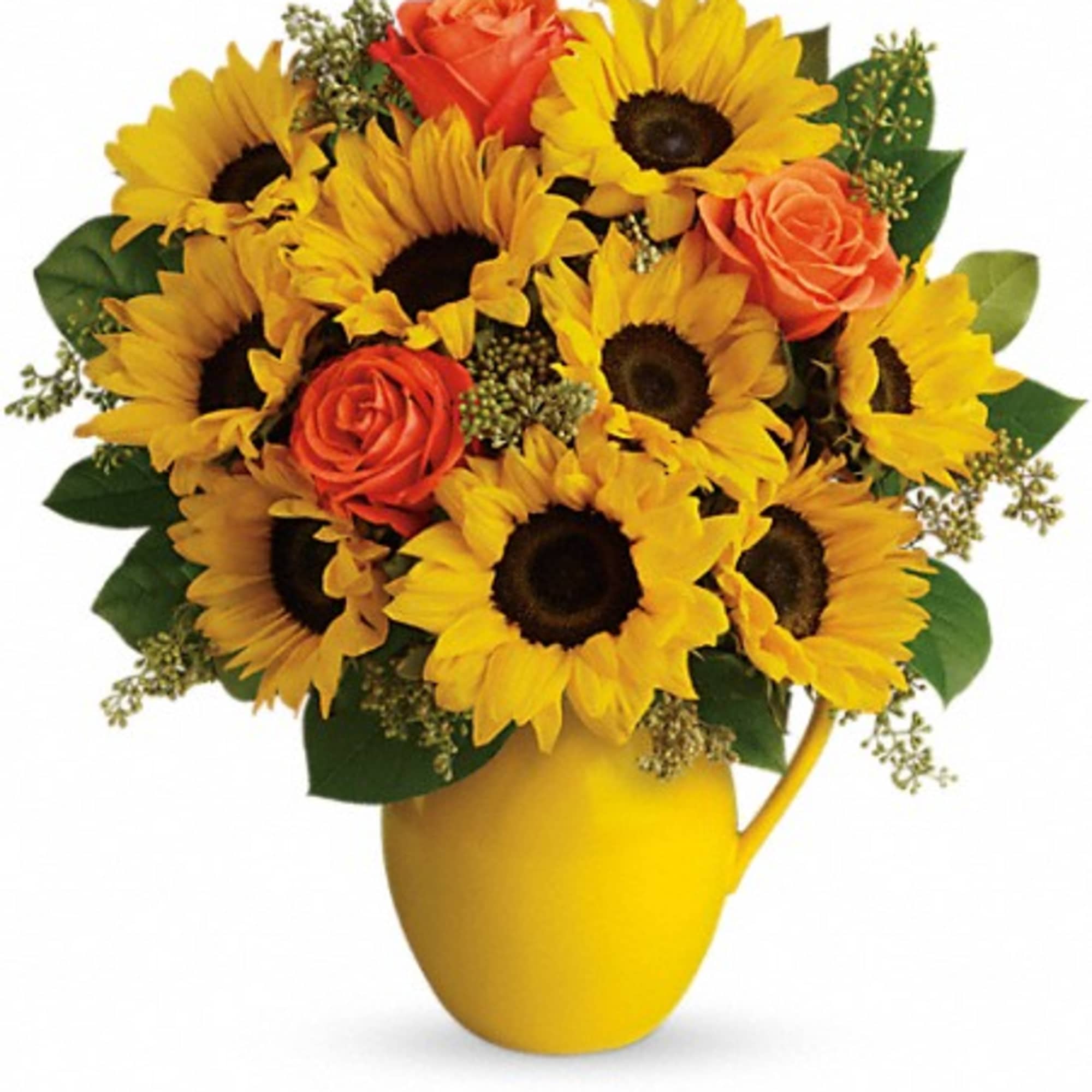 Pour on the fun by sending this dazzling bouquet of summer's brightest, photo 3 of 3