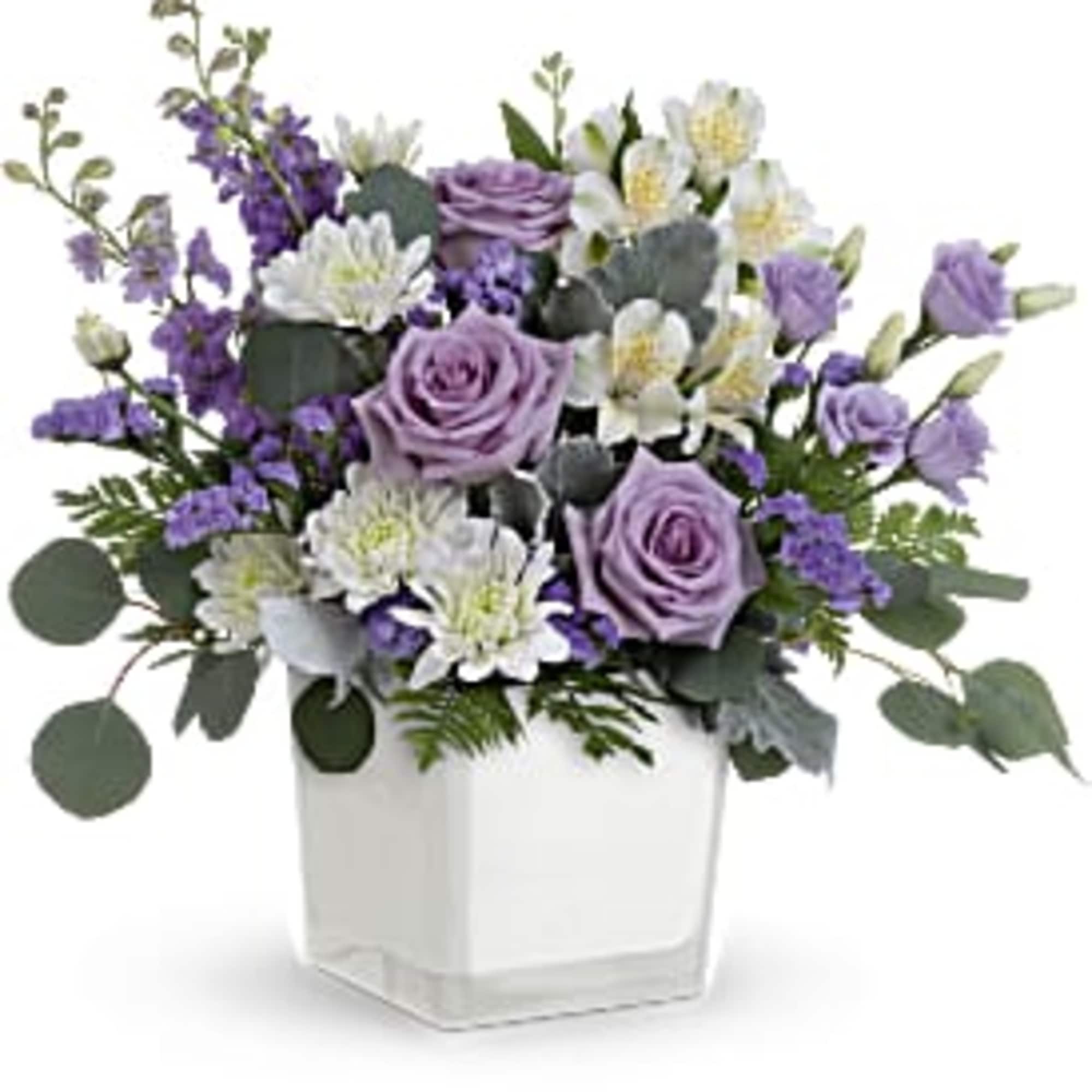 ****VASE WILL BE WHITE MOSAIC****

Loveliest lavender! Make any day feel extra special