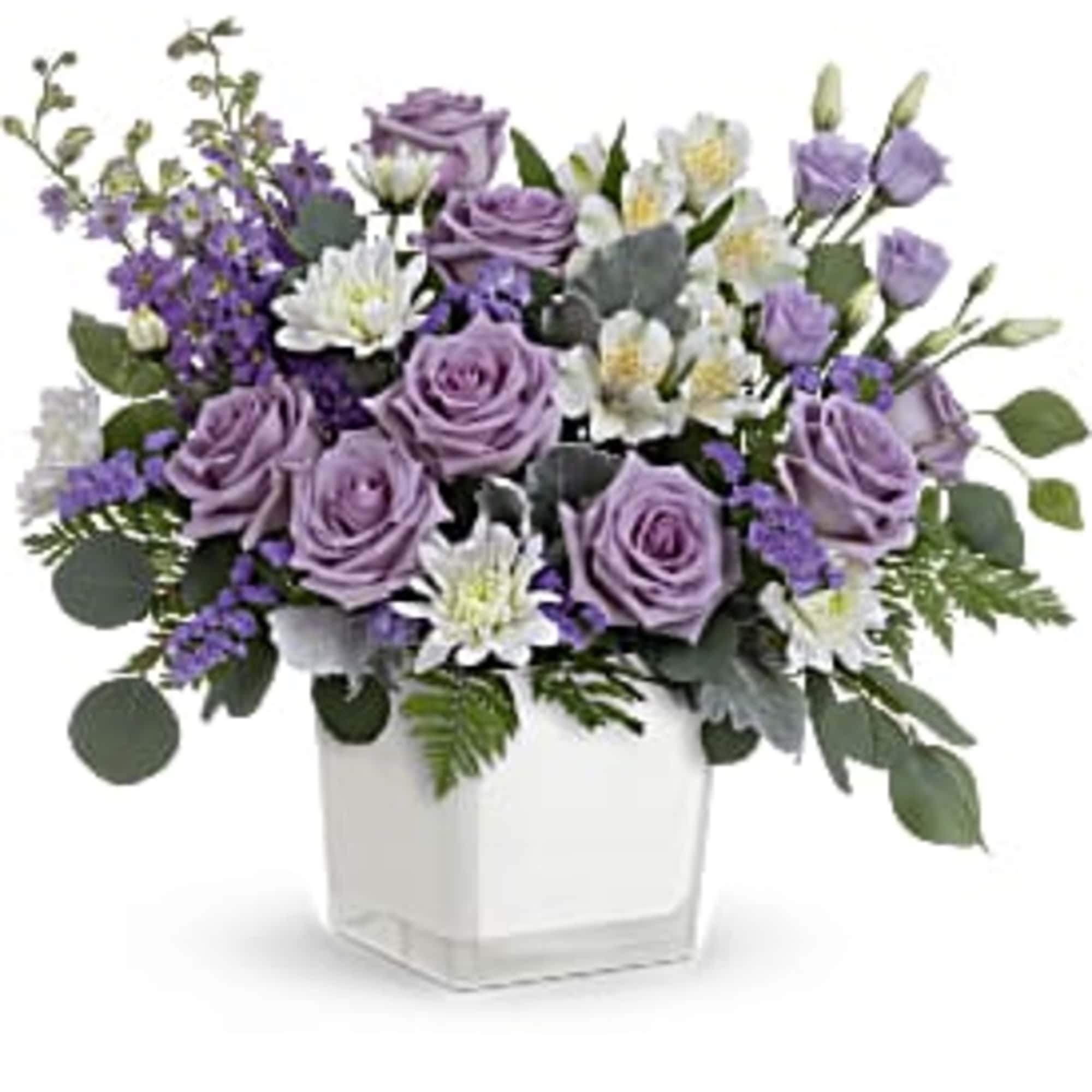 ****VASE WILL BE WHITE MOSAIC****

Loveliest lavender! Make any day feel extra special
