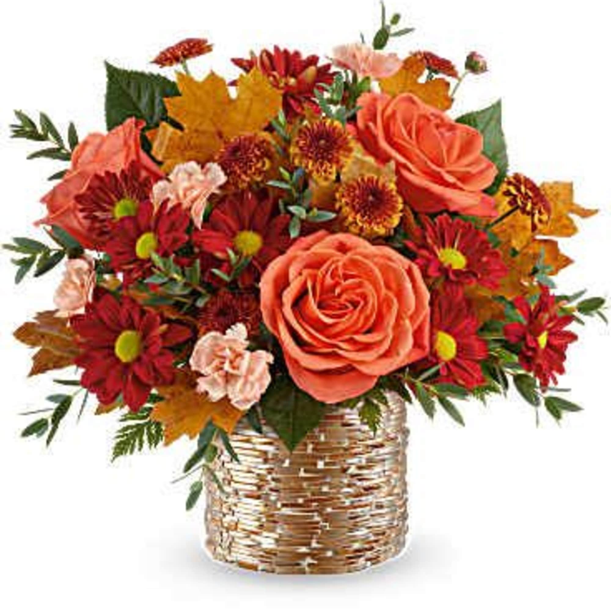 Add a warm, modern touch to your fall d&eacute;cor with this Chic