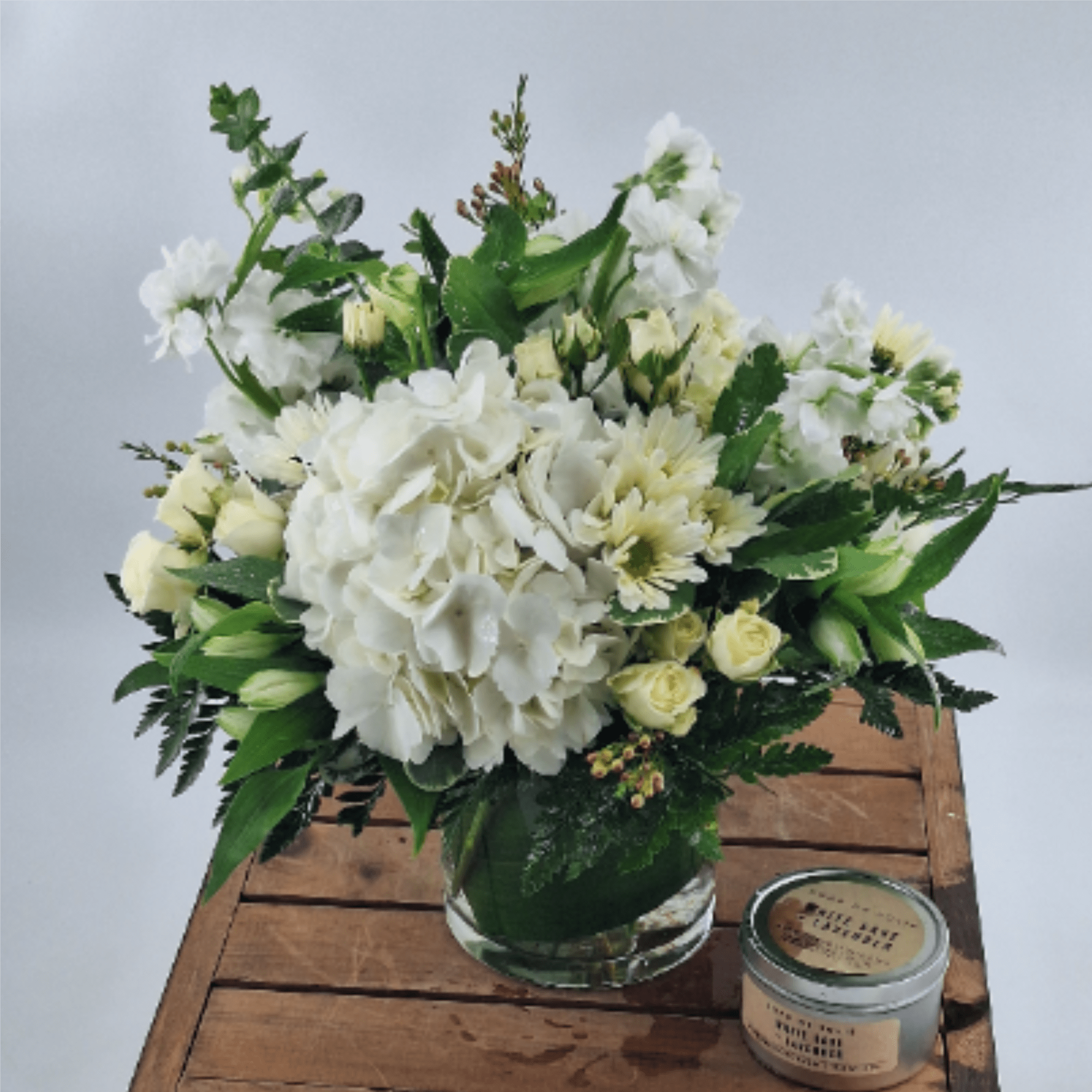 Create a serene and heartfelt tribute with our funeral basket filled with