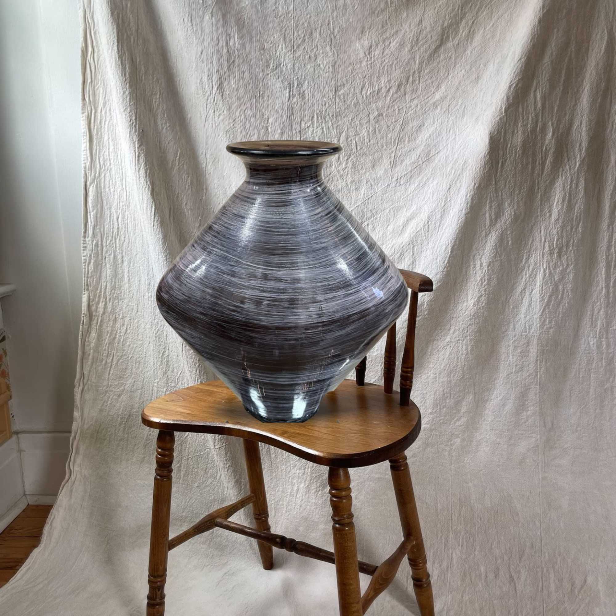 Rare Handmade Conical Ceramic Vase. Perfect for decoration. Made in Spain., photo 2 of 3