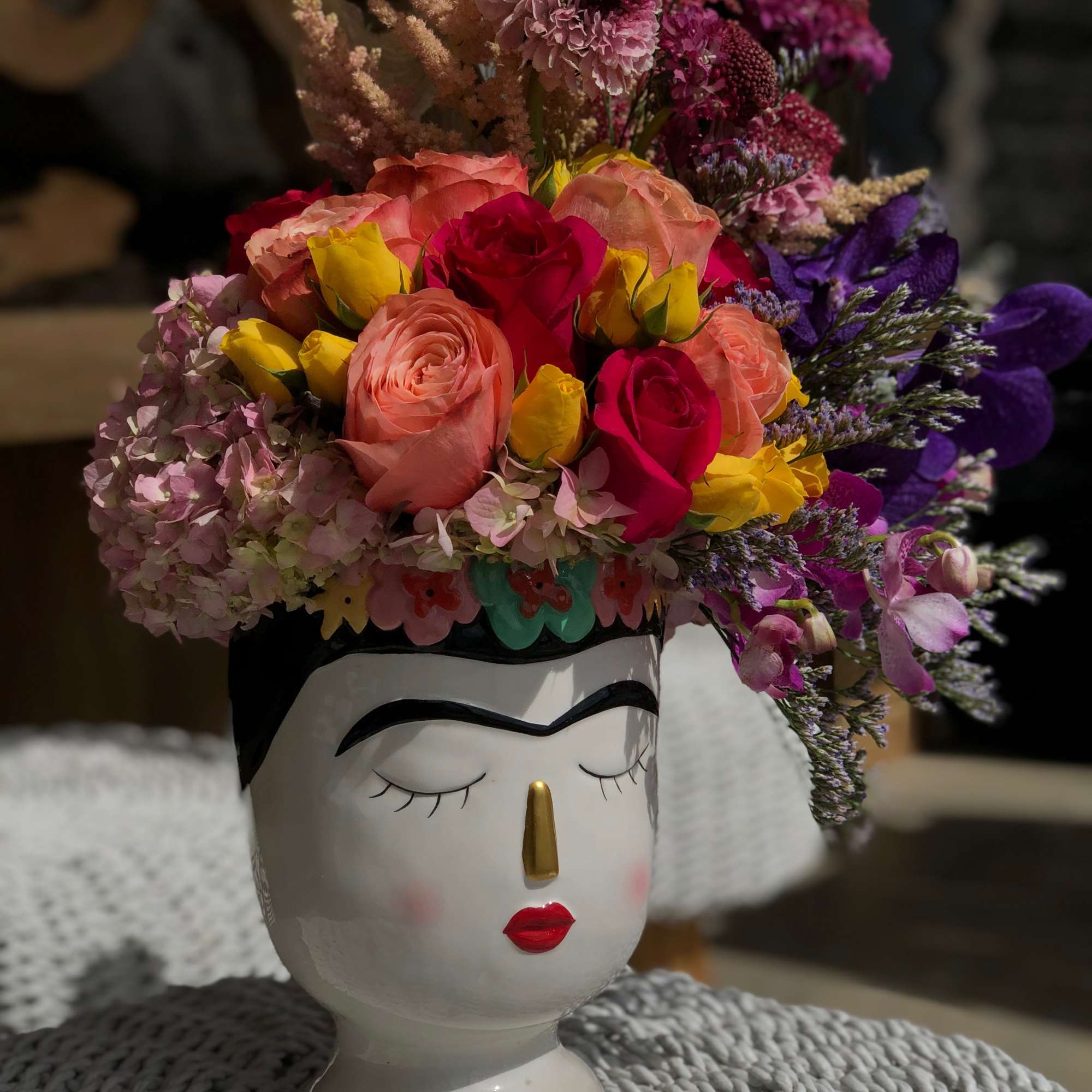 Frida, a perfect pop of color sure to brighten anyone's day. Frida, photo 2 of 2