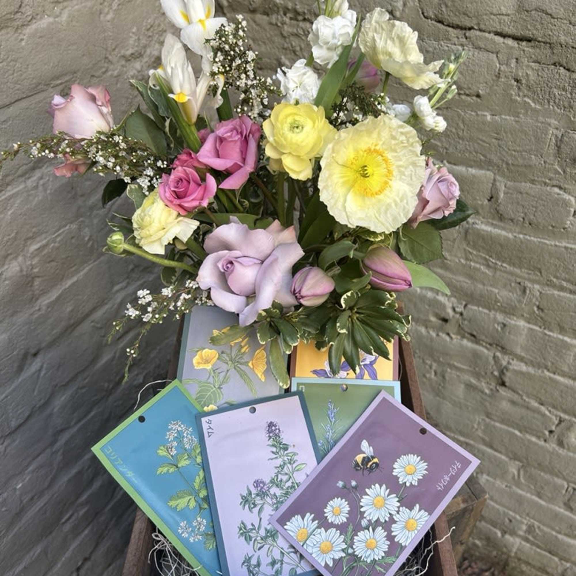 A beautiful bounty of flowers for now... and later!  A handmade, photo 3 of 3