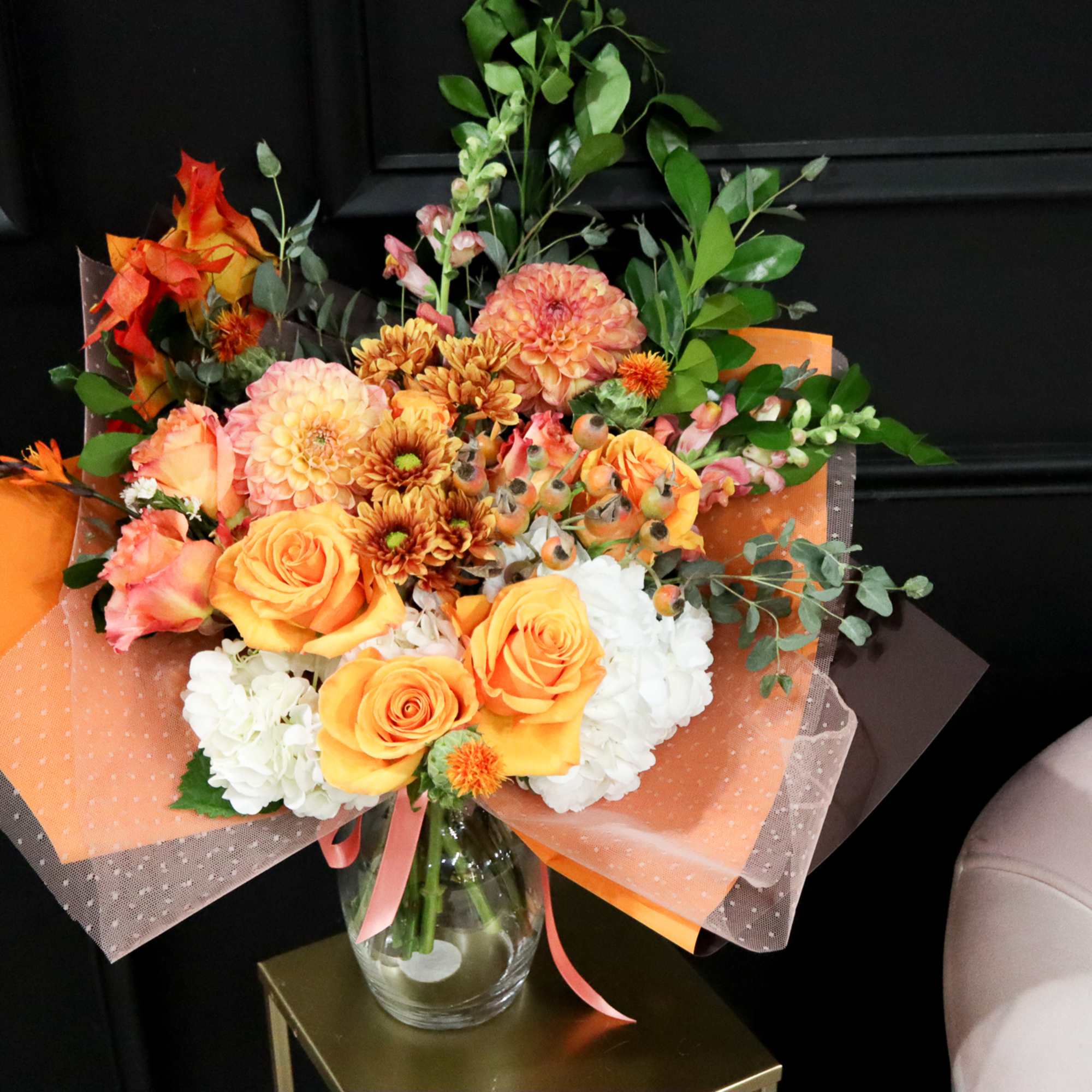 What a perfect way to celebrate fall with this colorful bouquet. Doesn't, photo 4 of 4