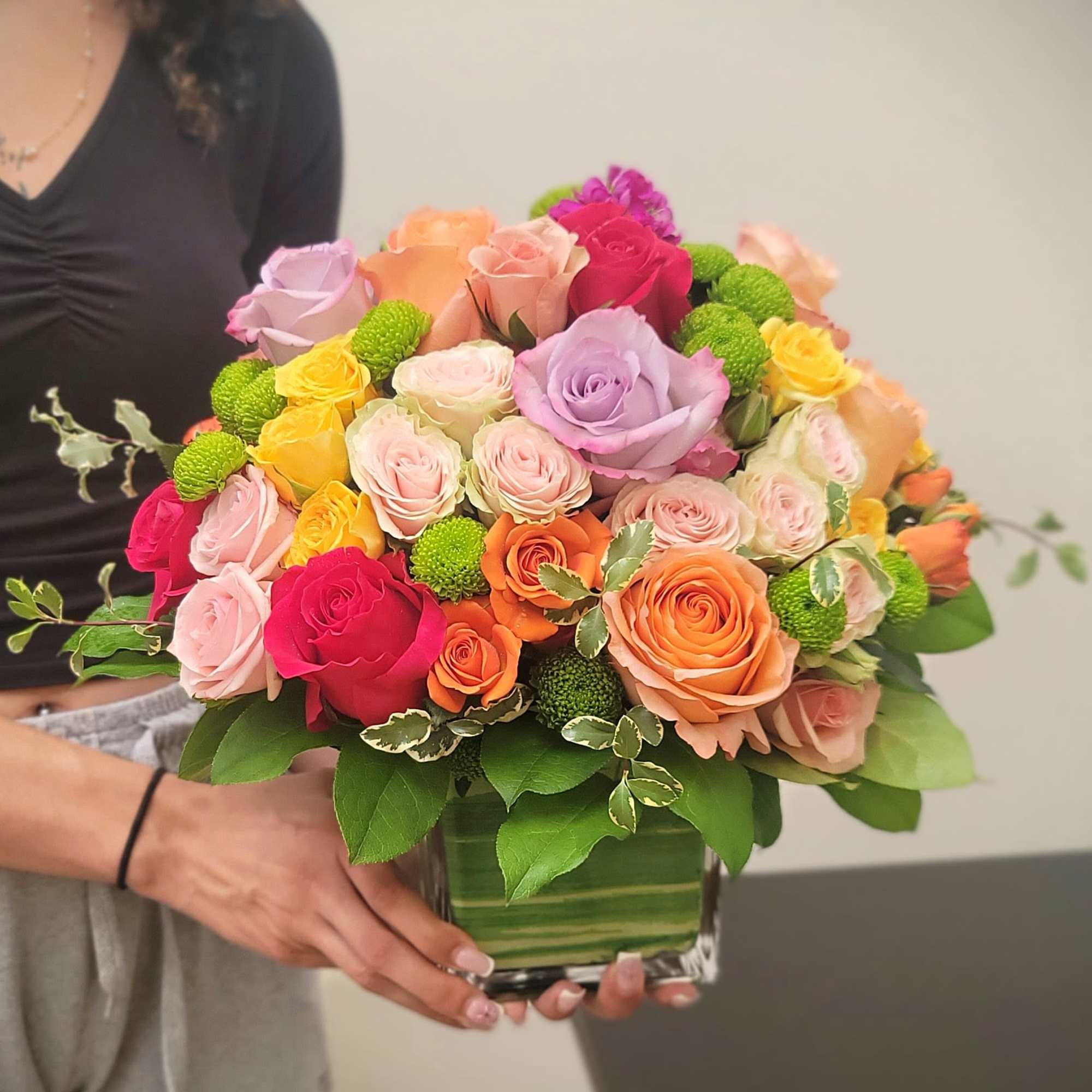 Experience the vibrant spirit of a garden with this exquisite bouquet. A, photo 2 of 2