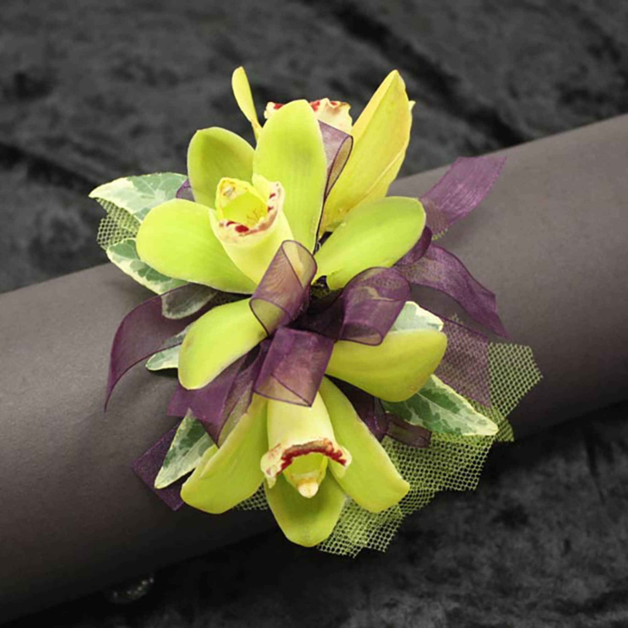 Stylish Tropical Wristlet for Prom.  Make a statement at prom with, photo 2 of 2