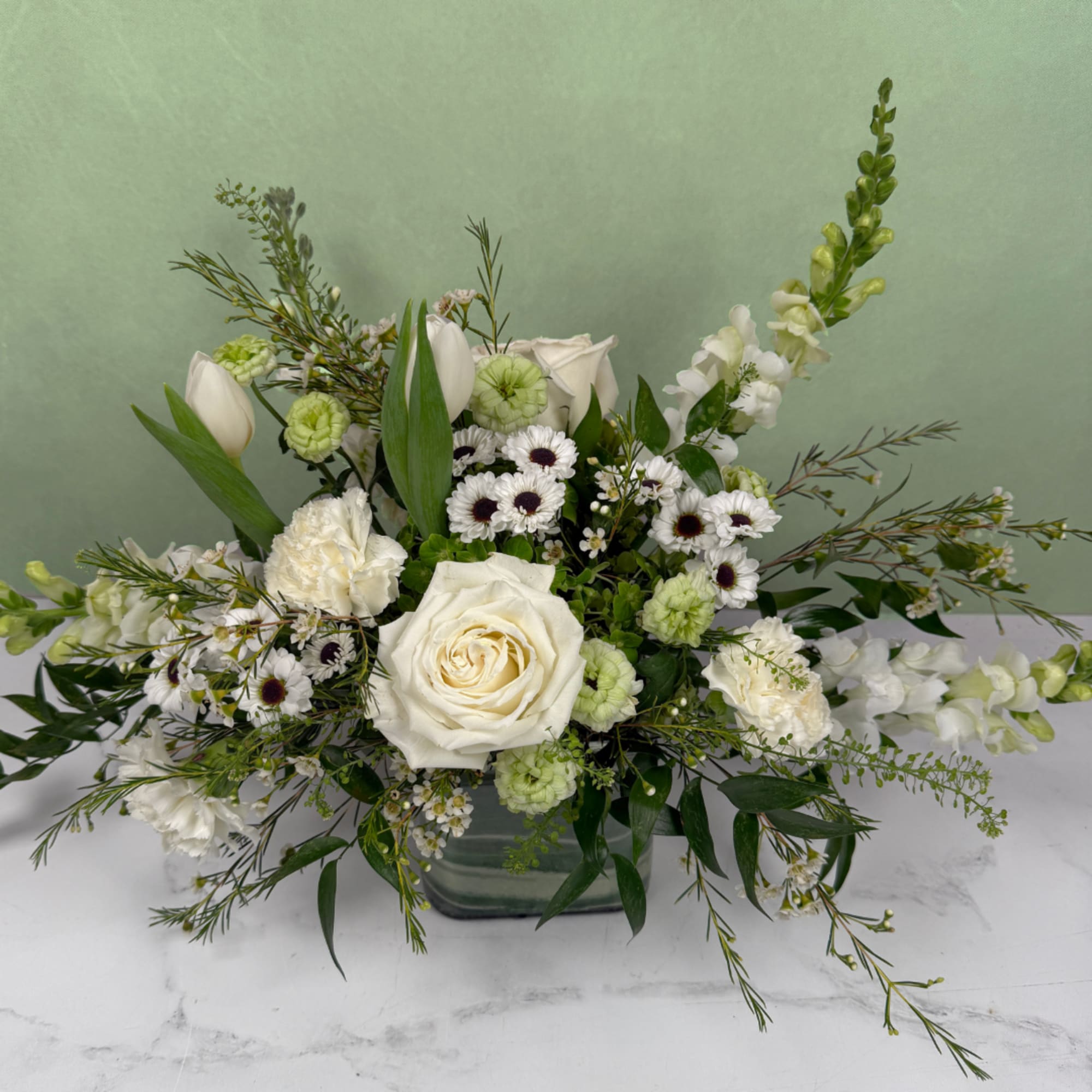 Our Timeless &amp; Elegant Cube features a clean blend of soft ivory, photo 4 of 4