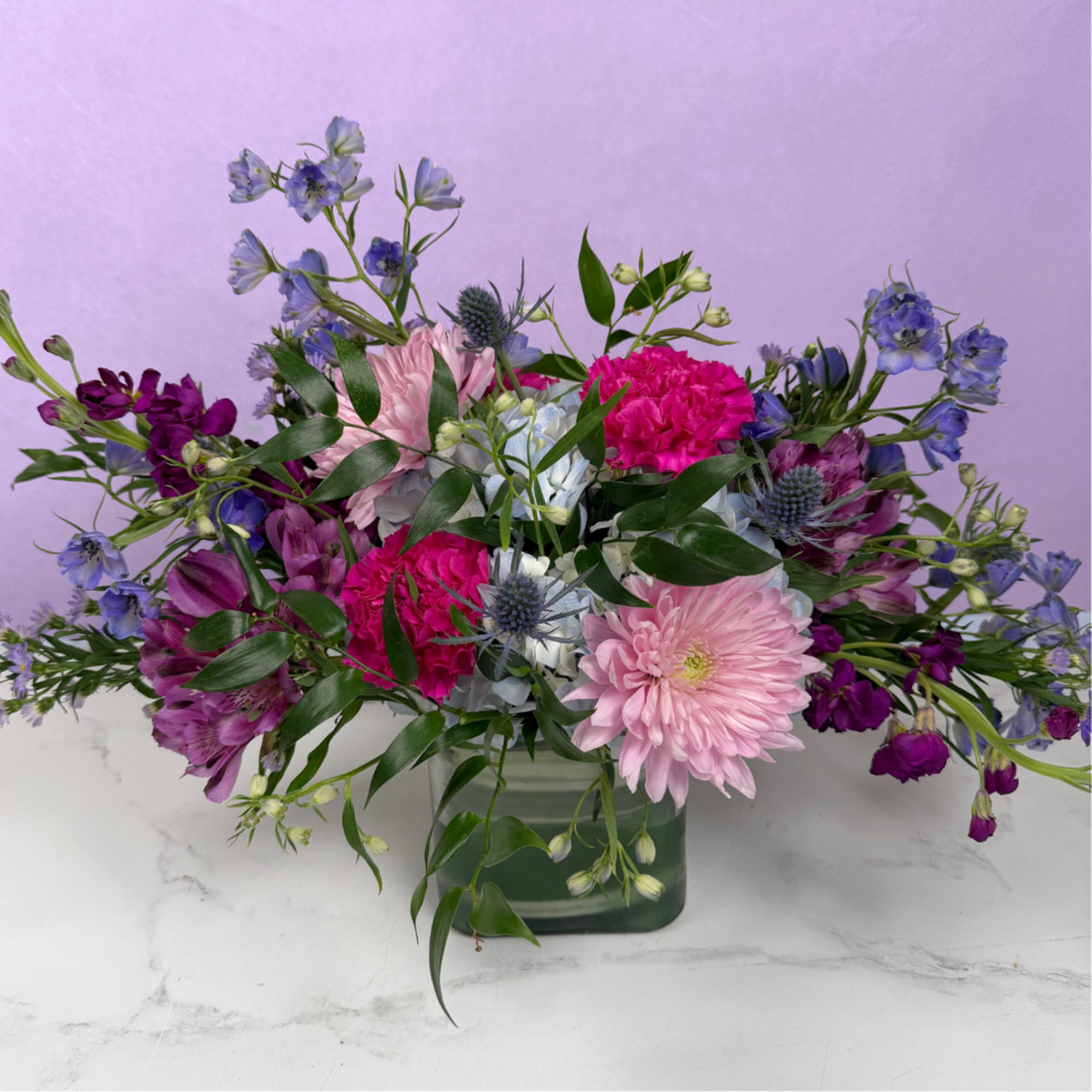 Our Cool &amp; Serene Cube features a calming blend of soft purples, photo 3 of 4