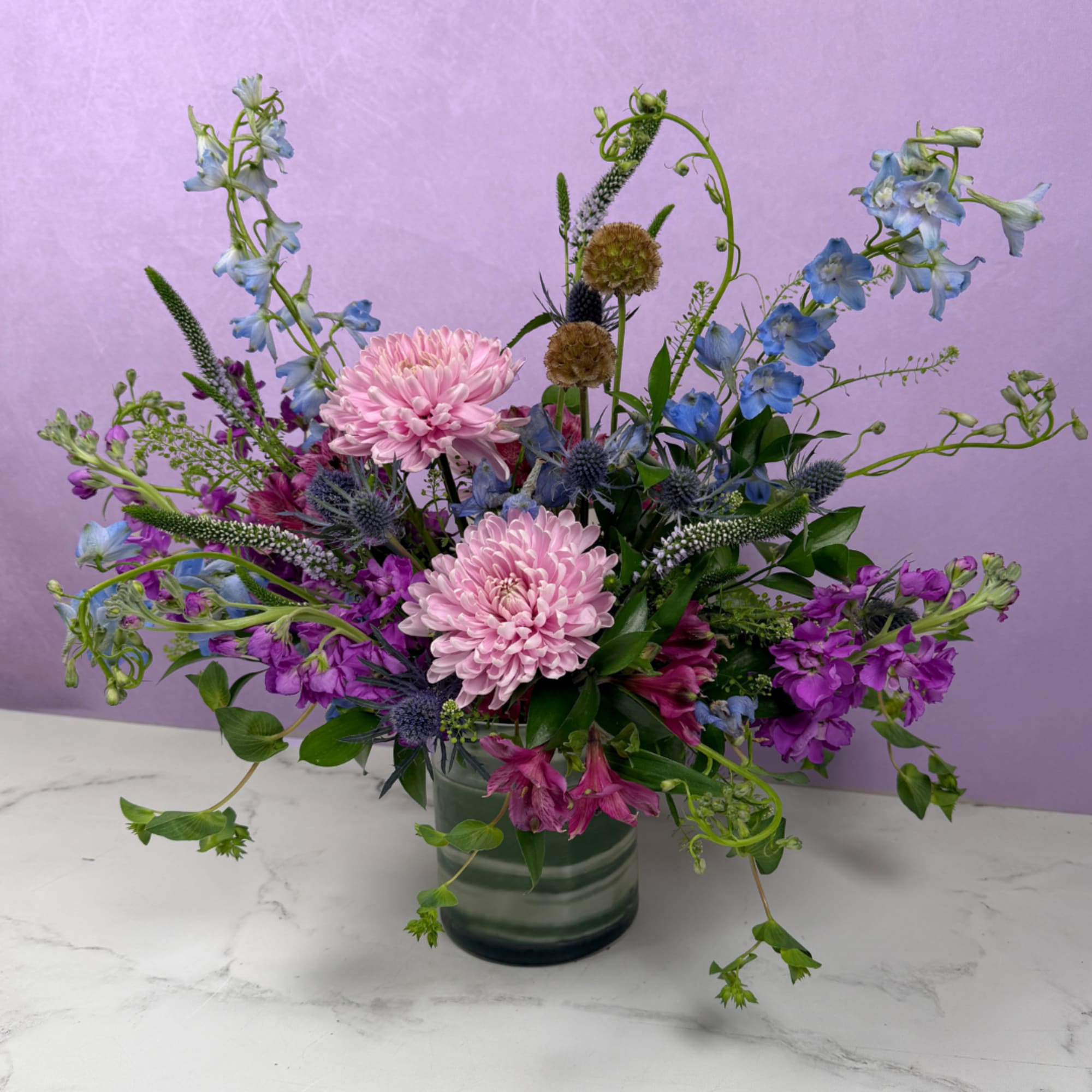 A calming mix of purples, blues, and soft tones designed to feel, photo 2 of 4