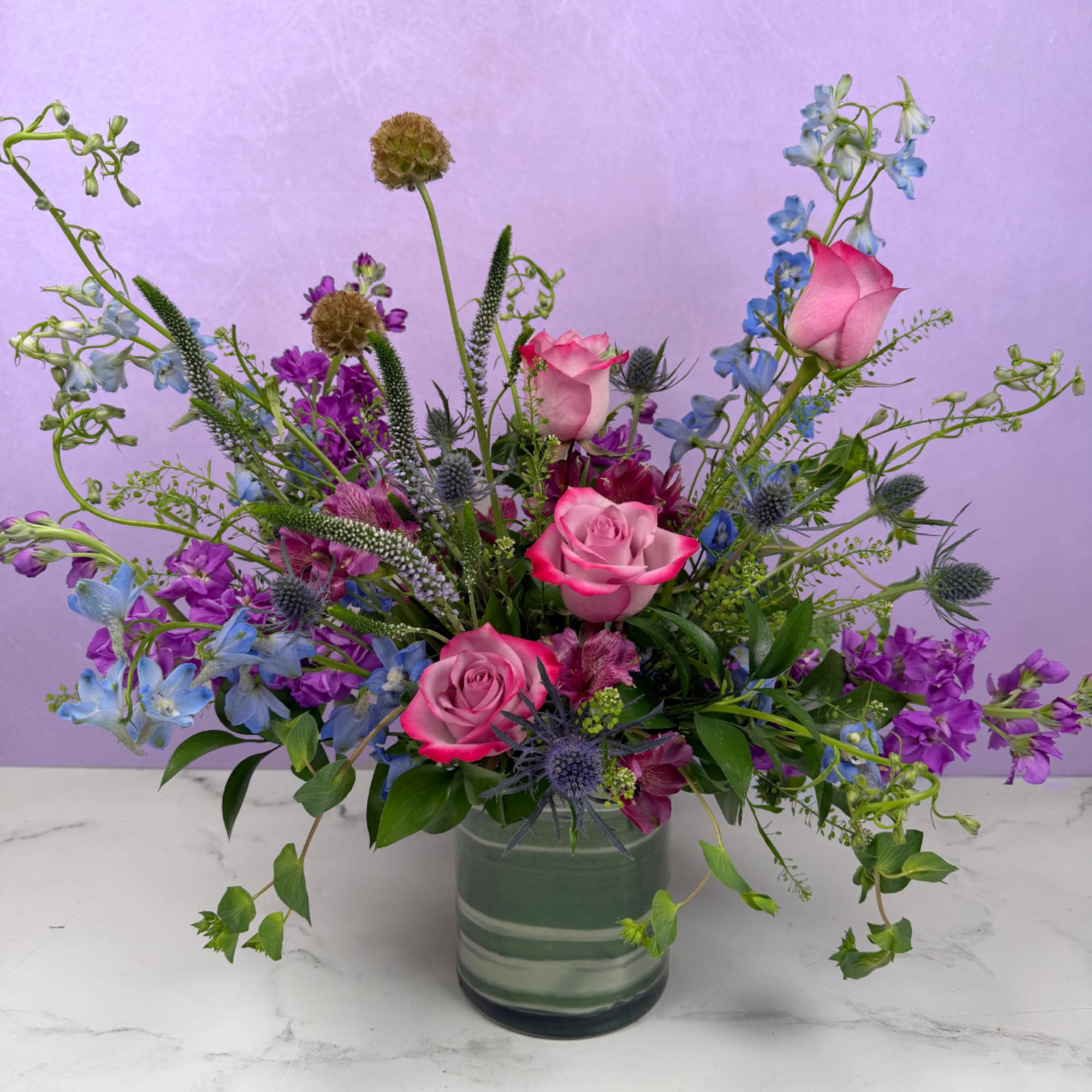 A calming mix of purples, blues, and soft tones designed to feel, photo 3 of 4