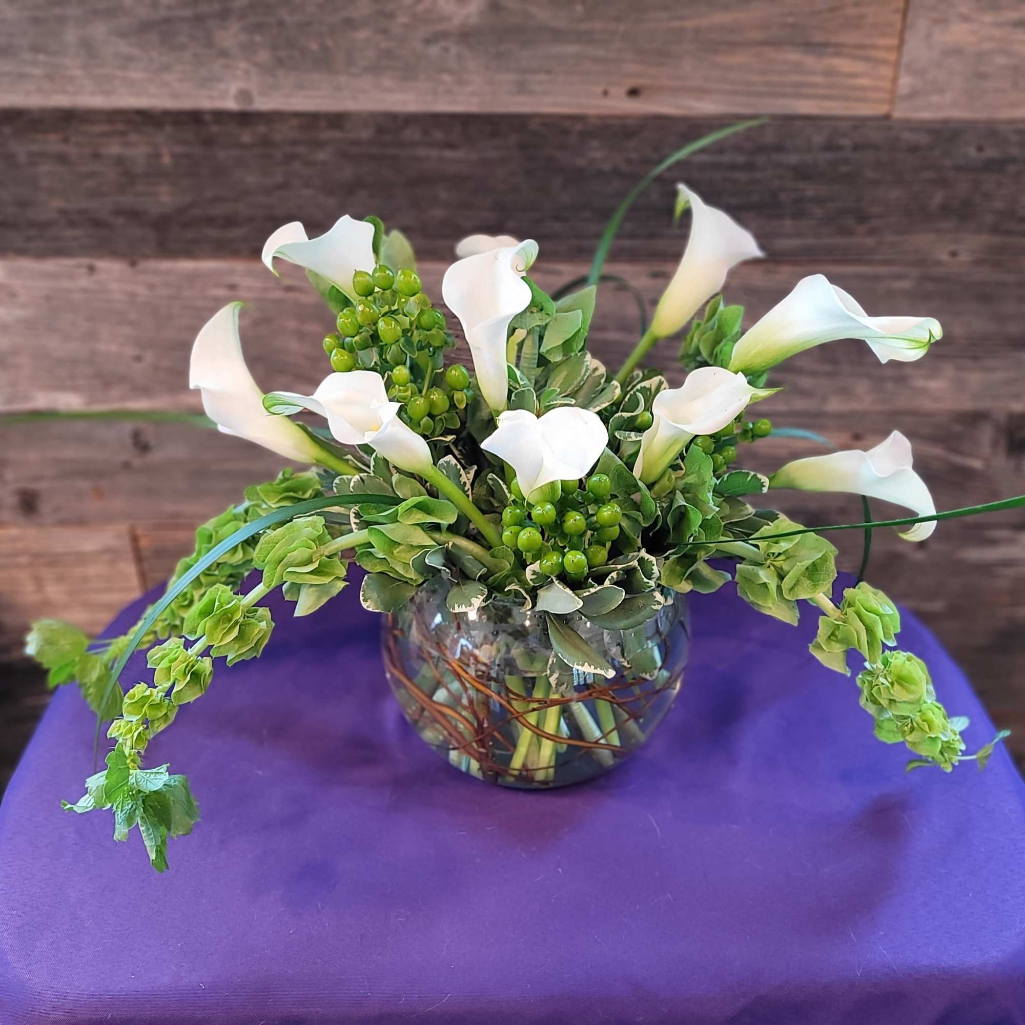 For a truly original gift, choose this glass bubble bowl lined with