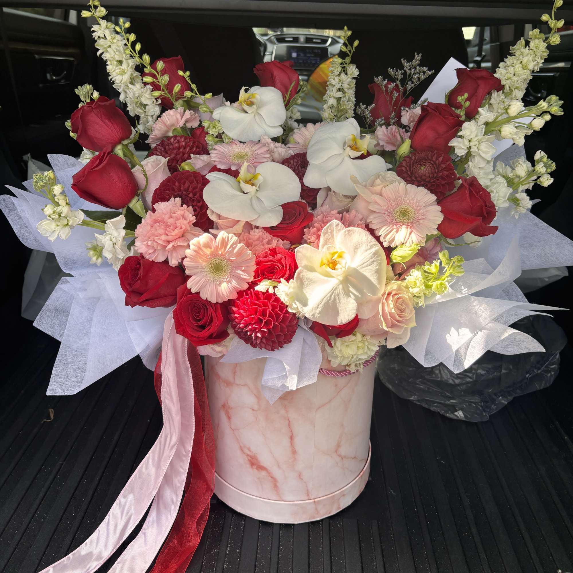 Make someone's day extra special with the Antolina Floral Box! This vibrant, photo 3 of 3